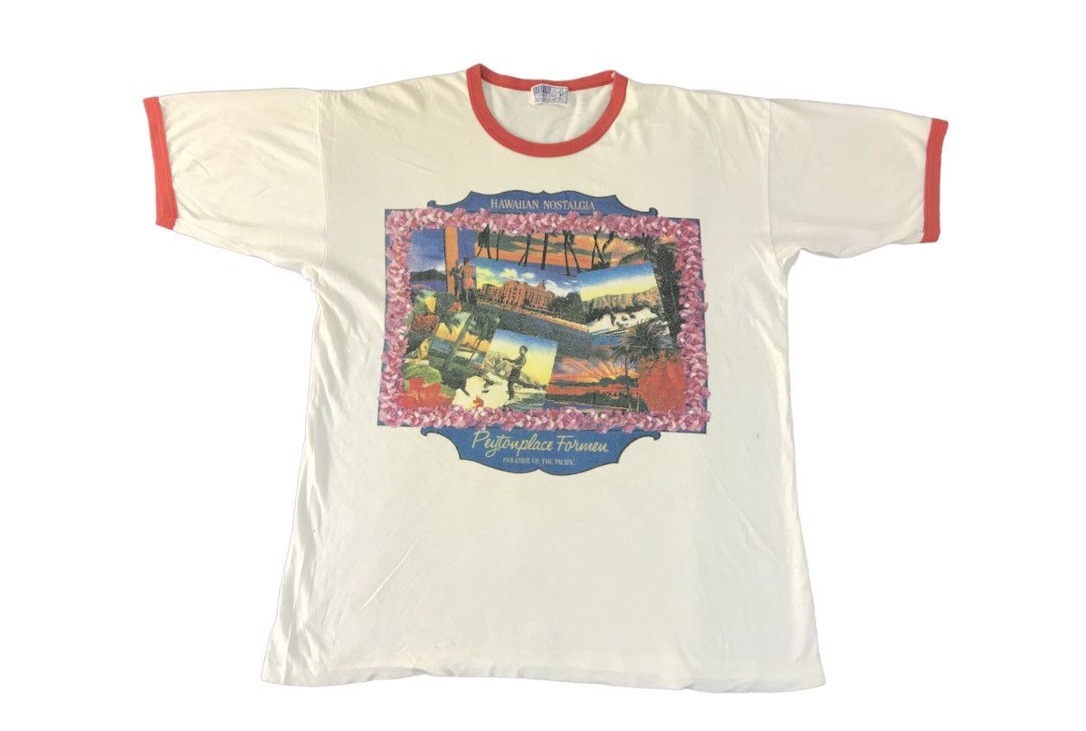PPFM 80s Hawaiian Nostalgia Freedom Peytonplace Forever Ringer Size US L / EU 52-54 / 3 - 2 Thumbnail