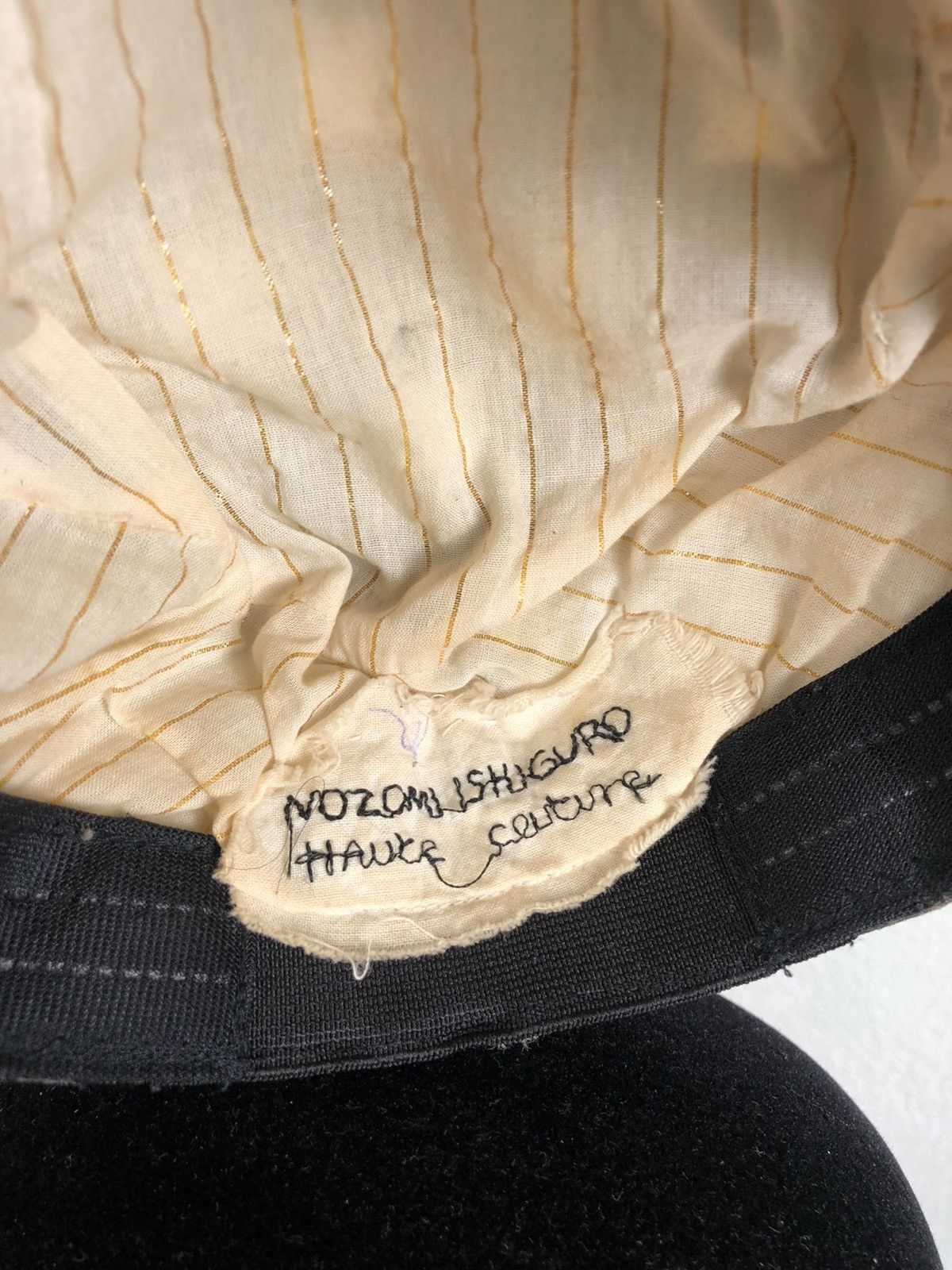 Japanese Brand × Nozomi Ishiguro Nozomi Ishiguro Haute Couture Cap Hat Size ONE SIZE - 8 Thumbnail