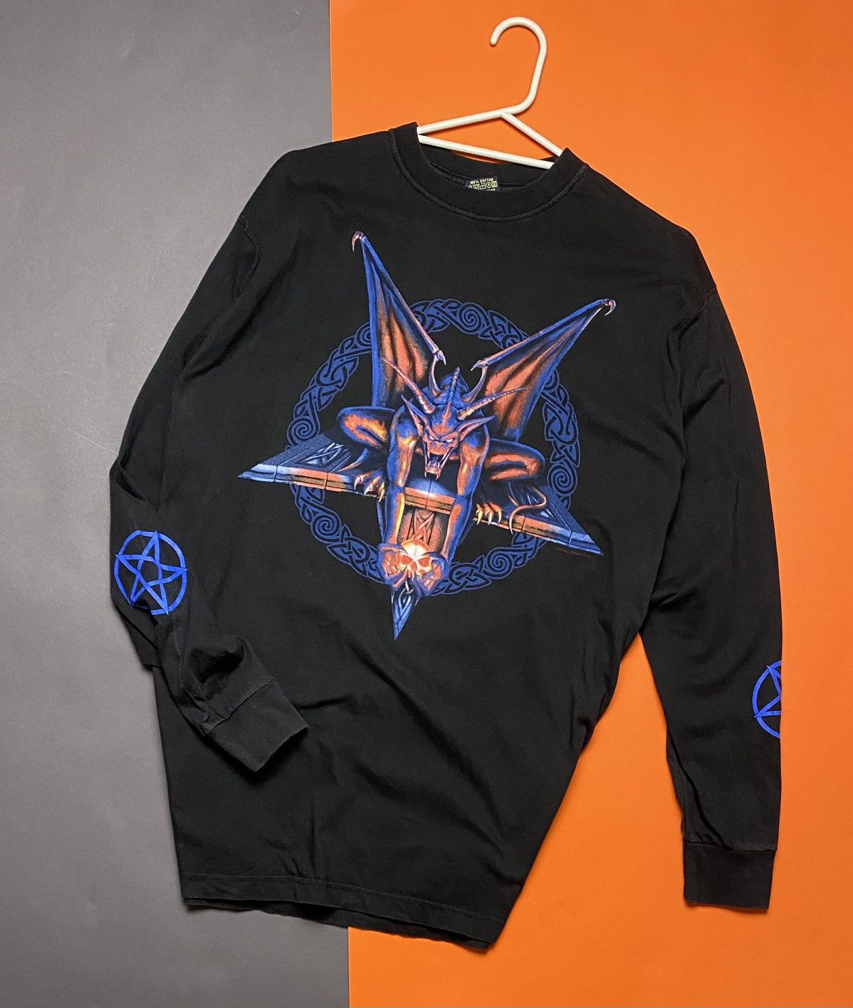 Vintage Vintage Skull Demon Spiral direct ltd Size US XL / EU 56 / 4 - 1 Thumbnail