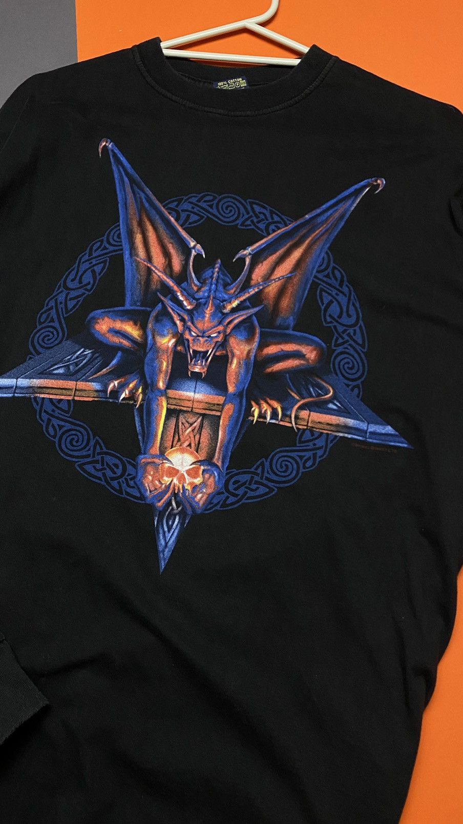 Vintage Vintage Skull Demon Spiral direct ltd Size US XL / EU 56 / 4 - 5 Thumbnail