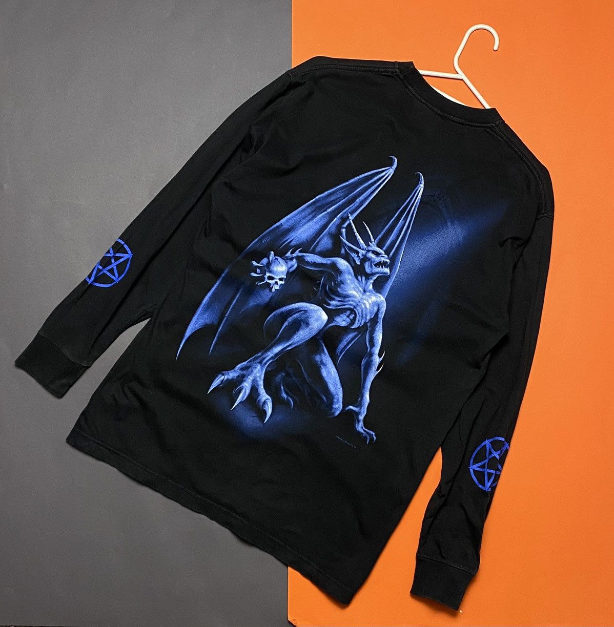 Vintage Vintage Skull Demon Spiral direct ltd Size US XL / EU 56 / 4 - 2 Thumbnail