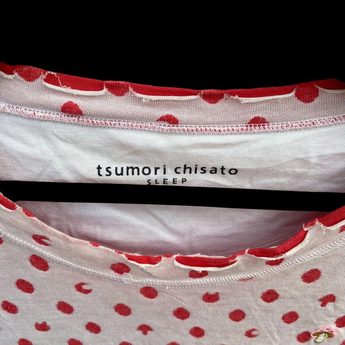 Final Home × Issey Miyake × Tsumori Chisato Distressed Tsumori Chisato Sleep by Issey Miyake Polkadot Size US L / EU 52-54 / 3 - 3 Thumbnail
