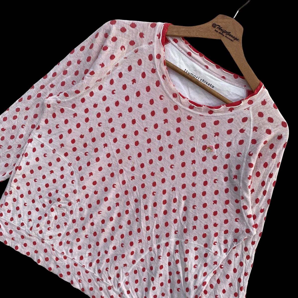 Final Home × Issey Miyake × Tsumori Chisato Distressed Tsumori Chisato Sleep by Issey Miyake Polkadot Size US L / EU 52-54 / 3 - 4 Thumbnail