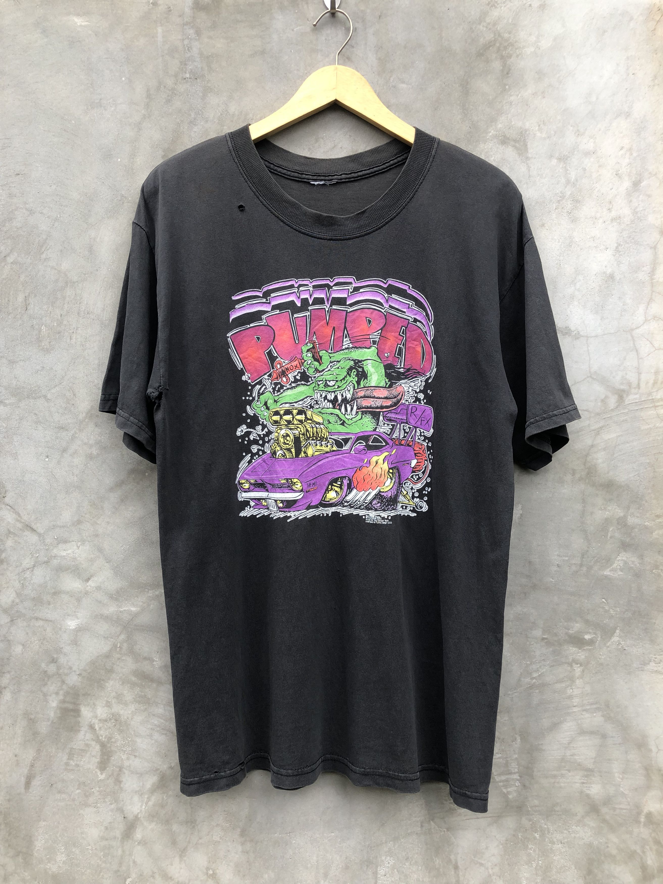 Vintage 2000s Rat fink ed big daddy roth pumped