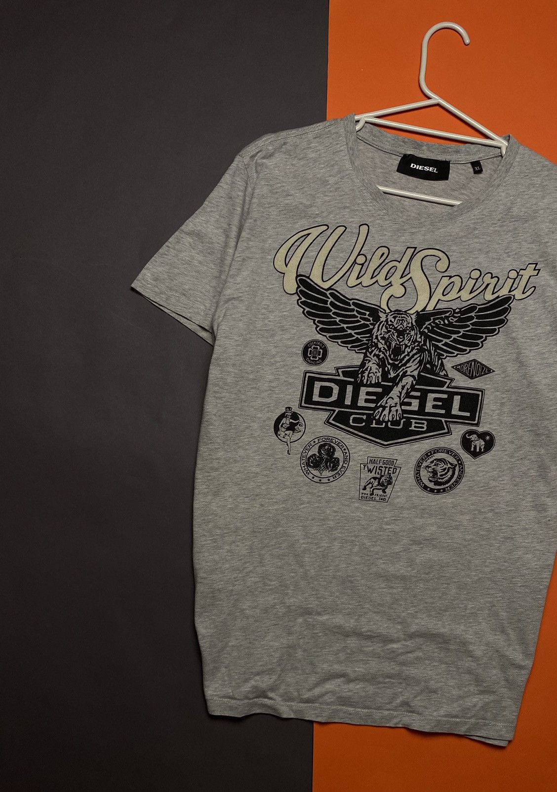 Diesel Diesel club wild spirit t-shirt Size US XL / EU 56 / 4 - 3 Thumbnail