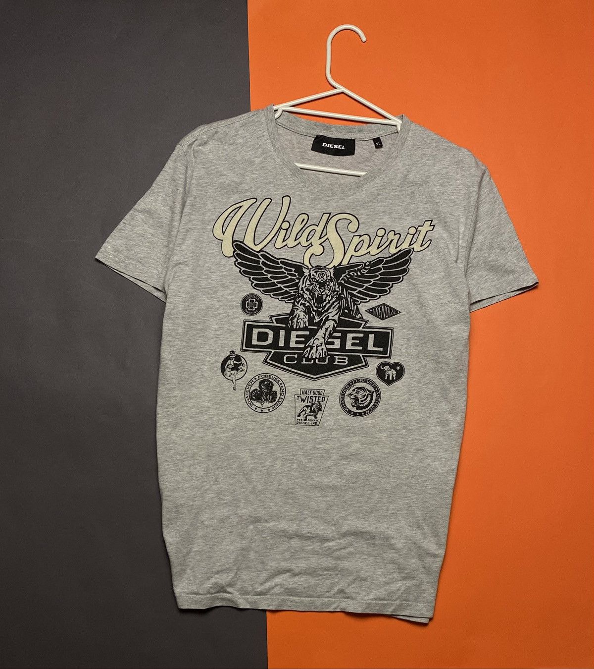 Diesel Diesel club wild spirit t-shirt Size US XL / EU 56 / 4 - 1 Thumbnail