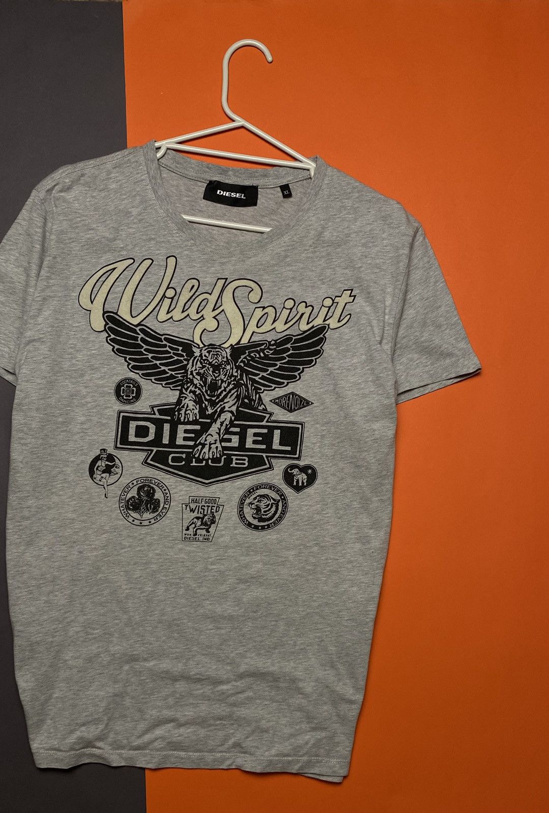 Diesel Diesel club wild spirit t-shirt Size US XL / EU 56 / 4 - 2 Thumbnail