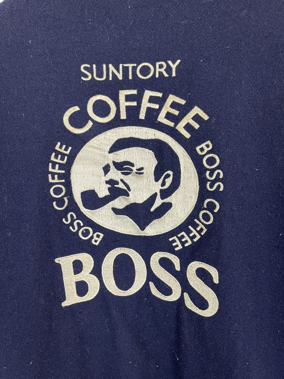 Vintage Vintage Streetwear Japan BOSS Coffee Varsity Jacket Size US M / EU 48-50 / 2 - 4 Thumbnail