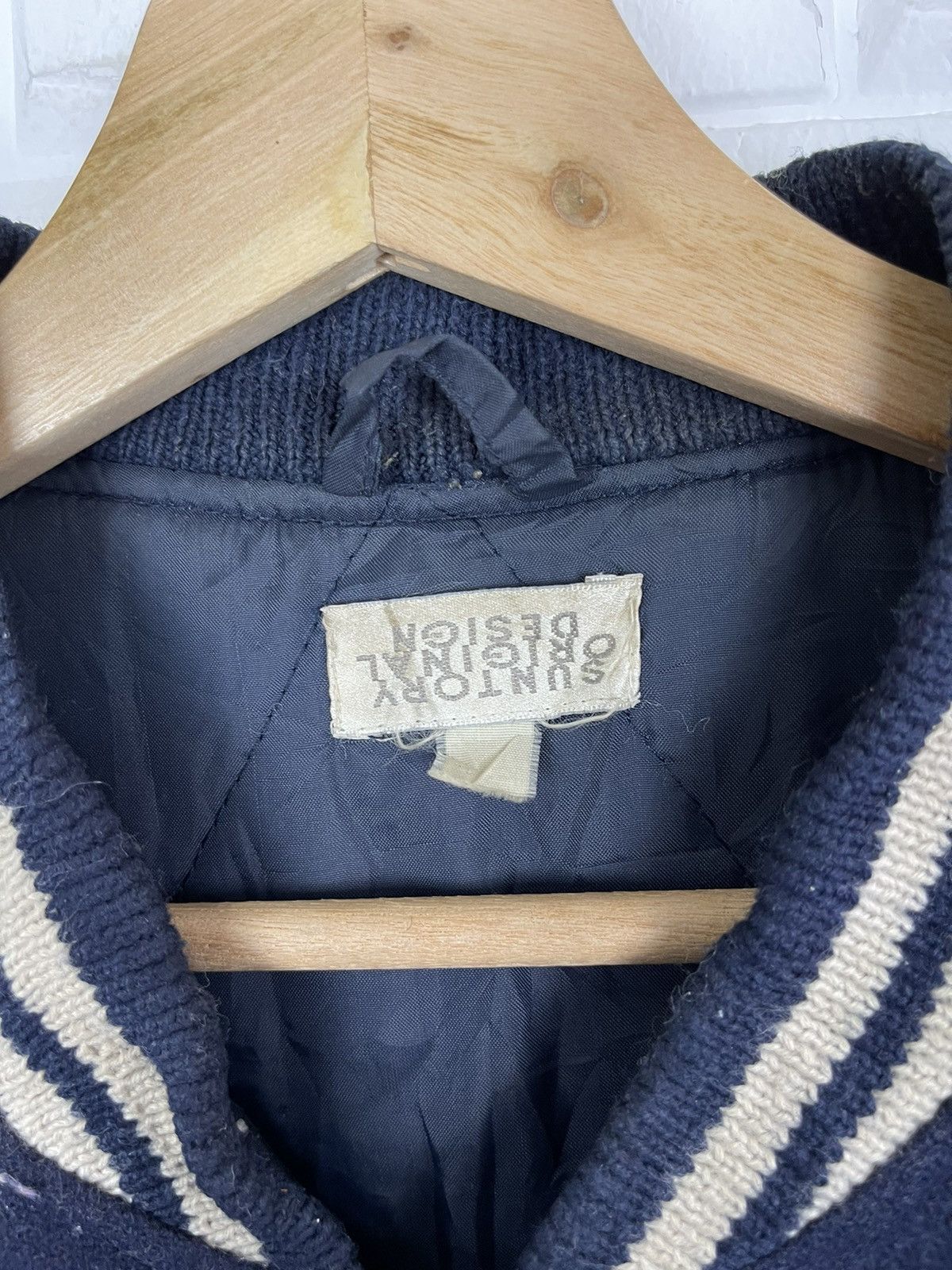 Vintage Vintage Streetwear Japan BOSS Coffee Varsity Jacket Size US M / EU 48-50 / 2 - 5 Thumbnail