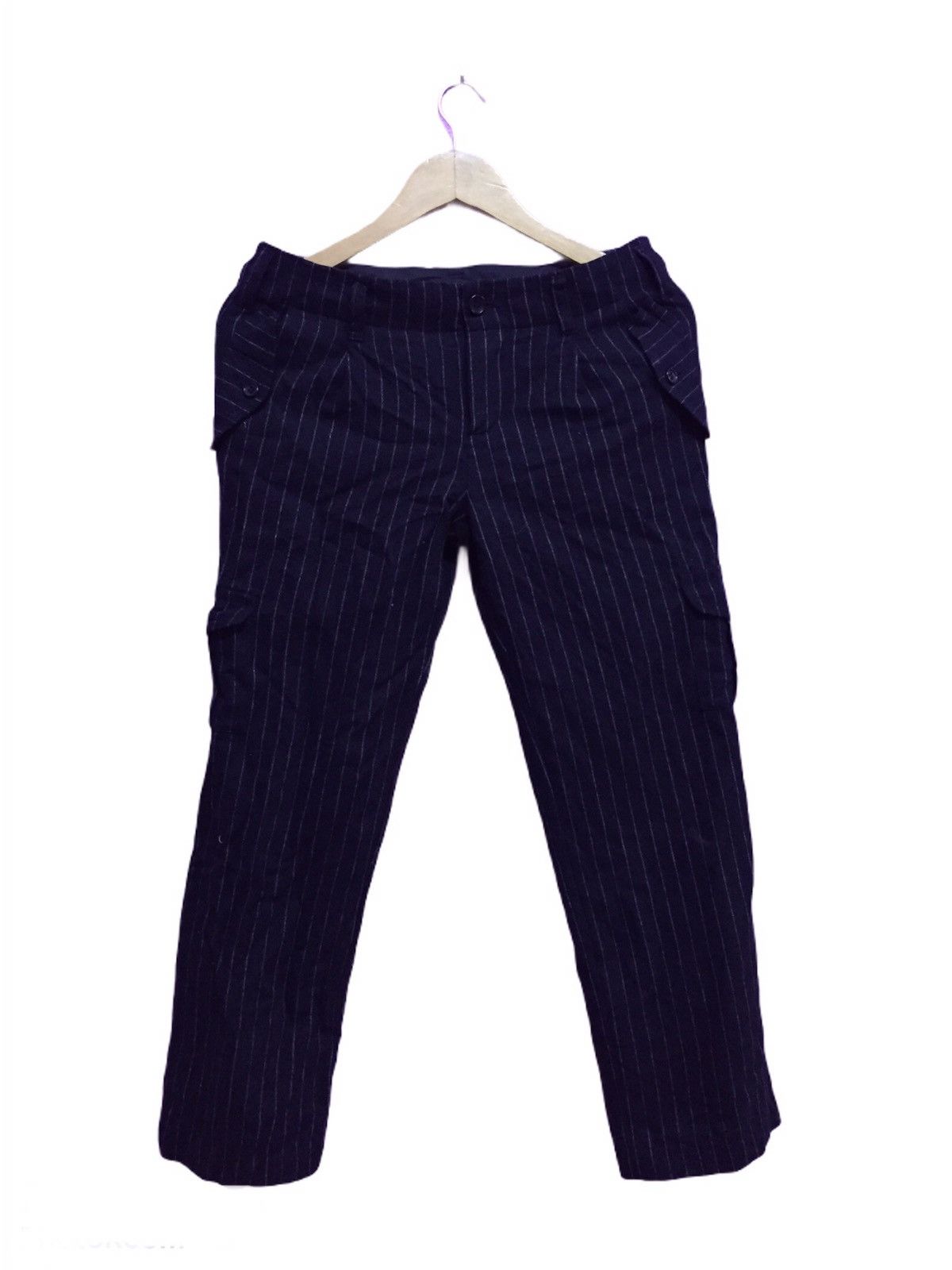 Uniqlo Last Drop Uniqlo Stripes Pants Size US 32 / EU 48 - 1 Thumbnail