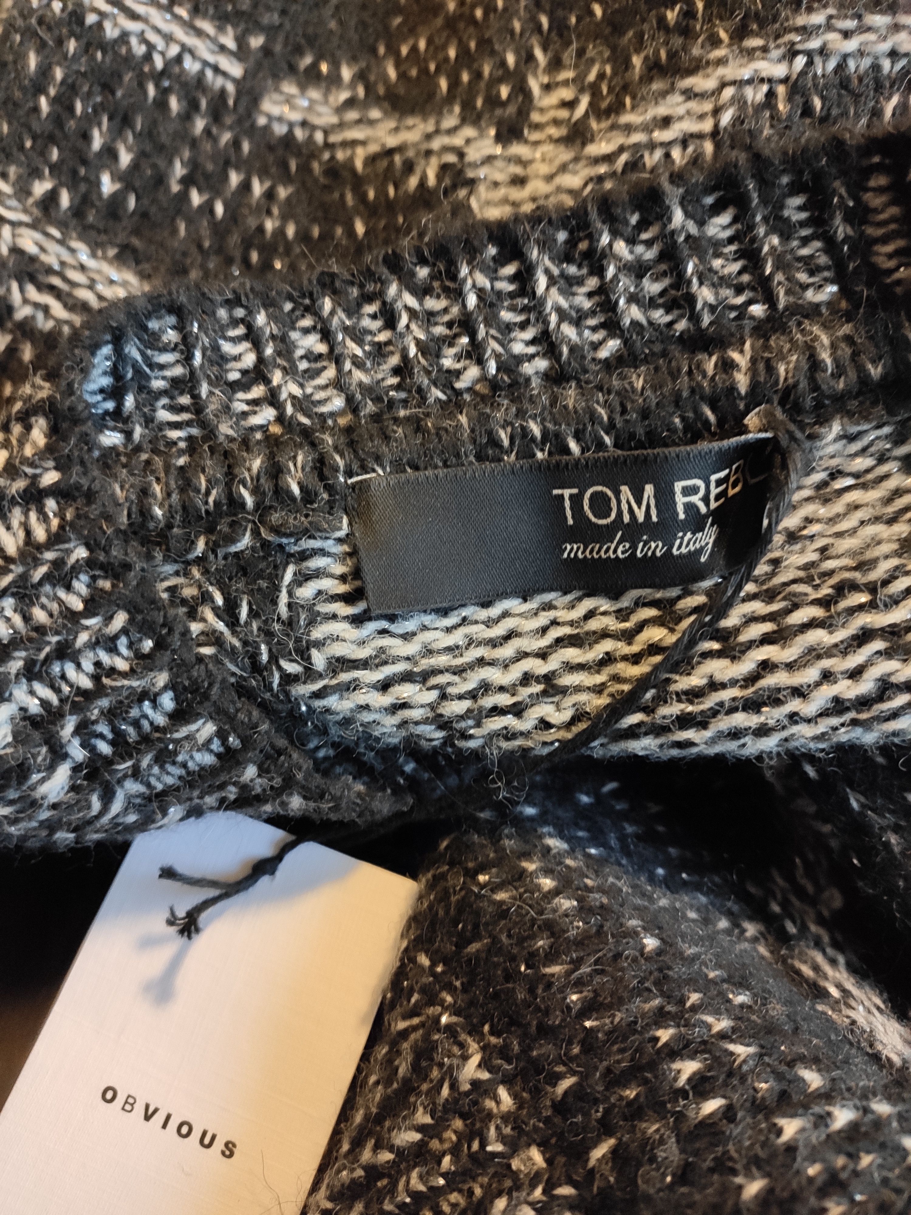 Tom Rebl NEW Web oversized sweater.Like Rick Owens or Julius Size US L / EU 52-54 / 3 - 5 Thumbnail