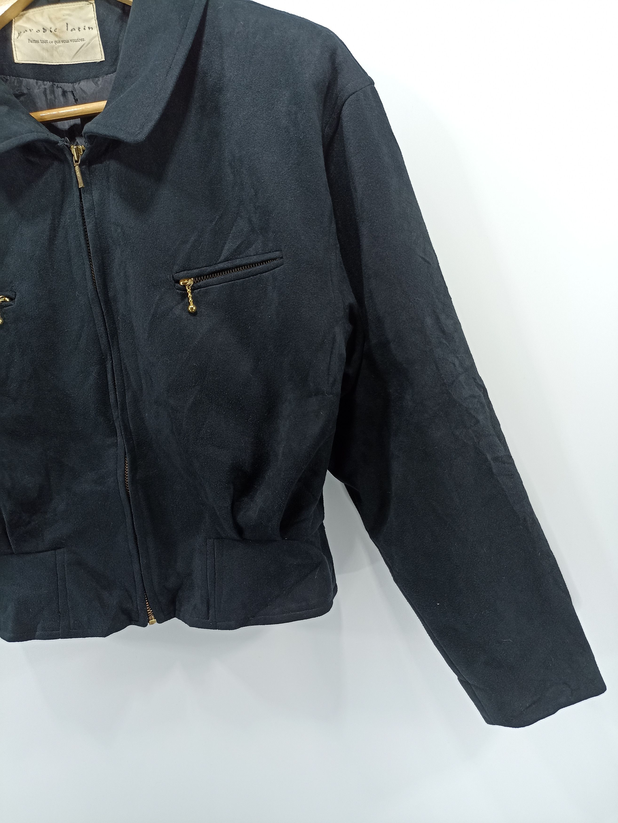 Japanese Brand × Vintage Vintage Parodie Latin Cropped Jacket Size L / US 10 / IT 46 - 2 Thumbnail