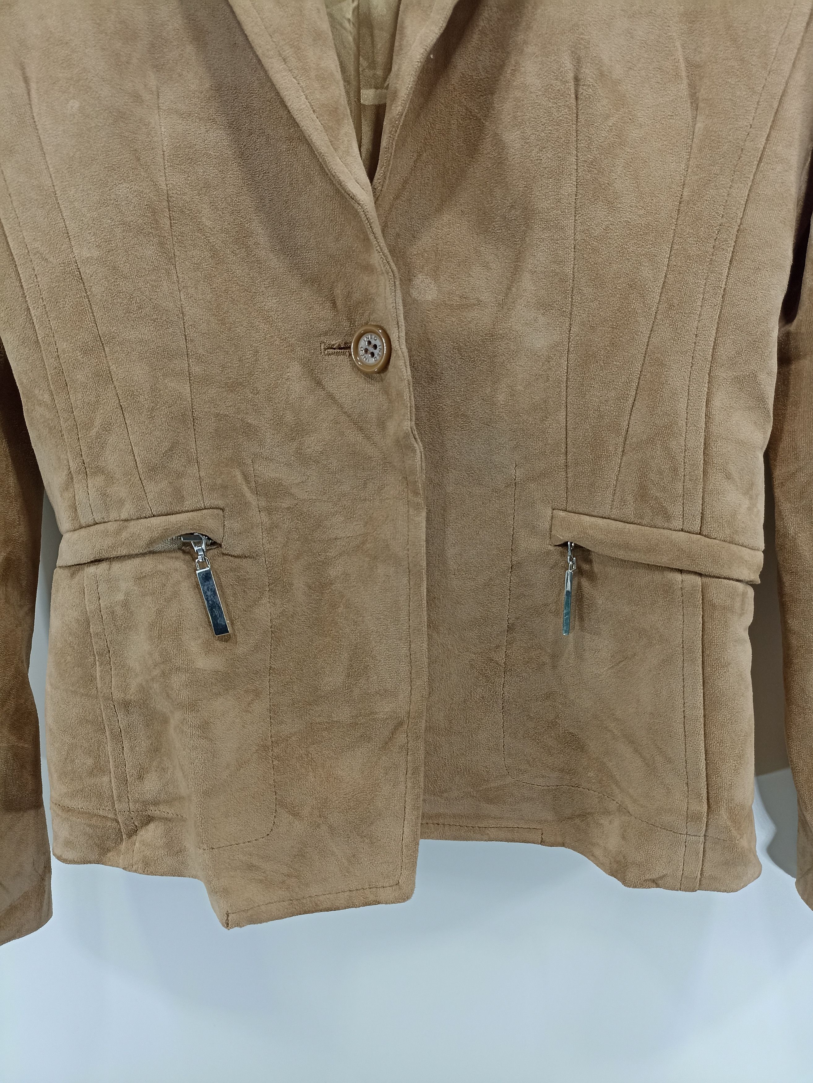 Designer × Vintage × Yohji Yamamoto Vintage Ined Women Jacket Size S / US 4 / IT 40 - 3 Thumbnail