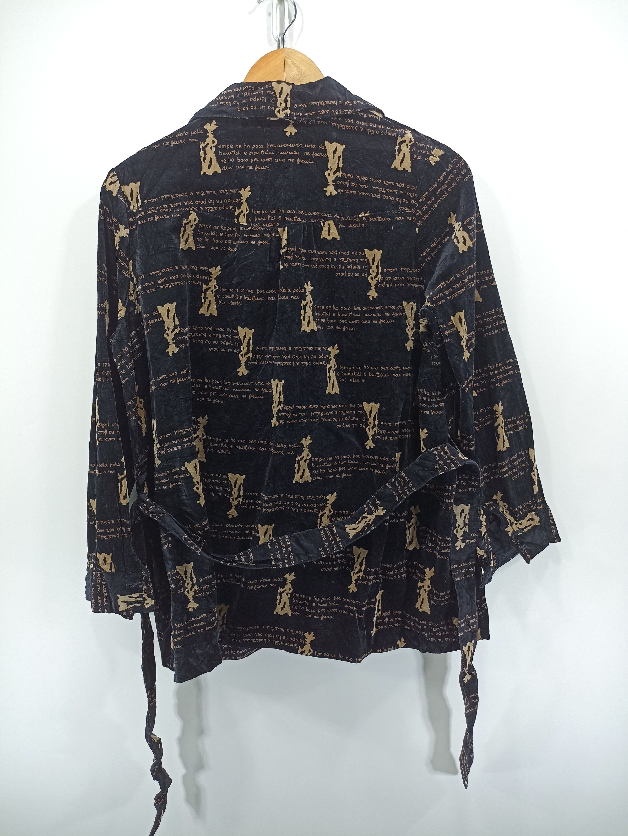 Japanese Brand × Vintage Unknown Brand Full Print Jacket Size L / US 10 / IT 46 - 4 Thumbnail