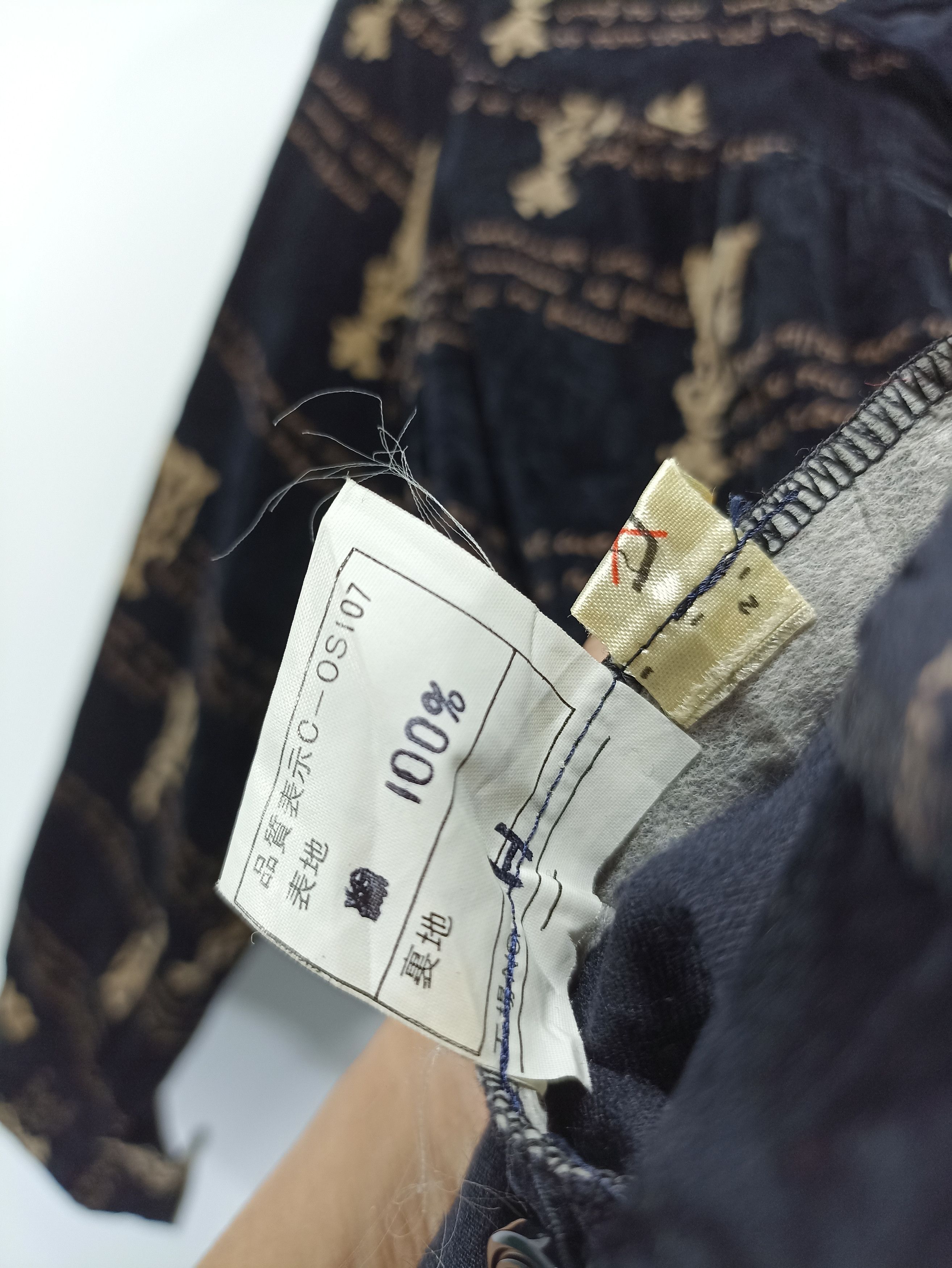 Japanese Brand × Vintage Unknown Brand Full Print Jacket Size L / US 10 / IT 46 - 6 Thumbnail