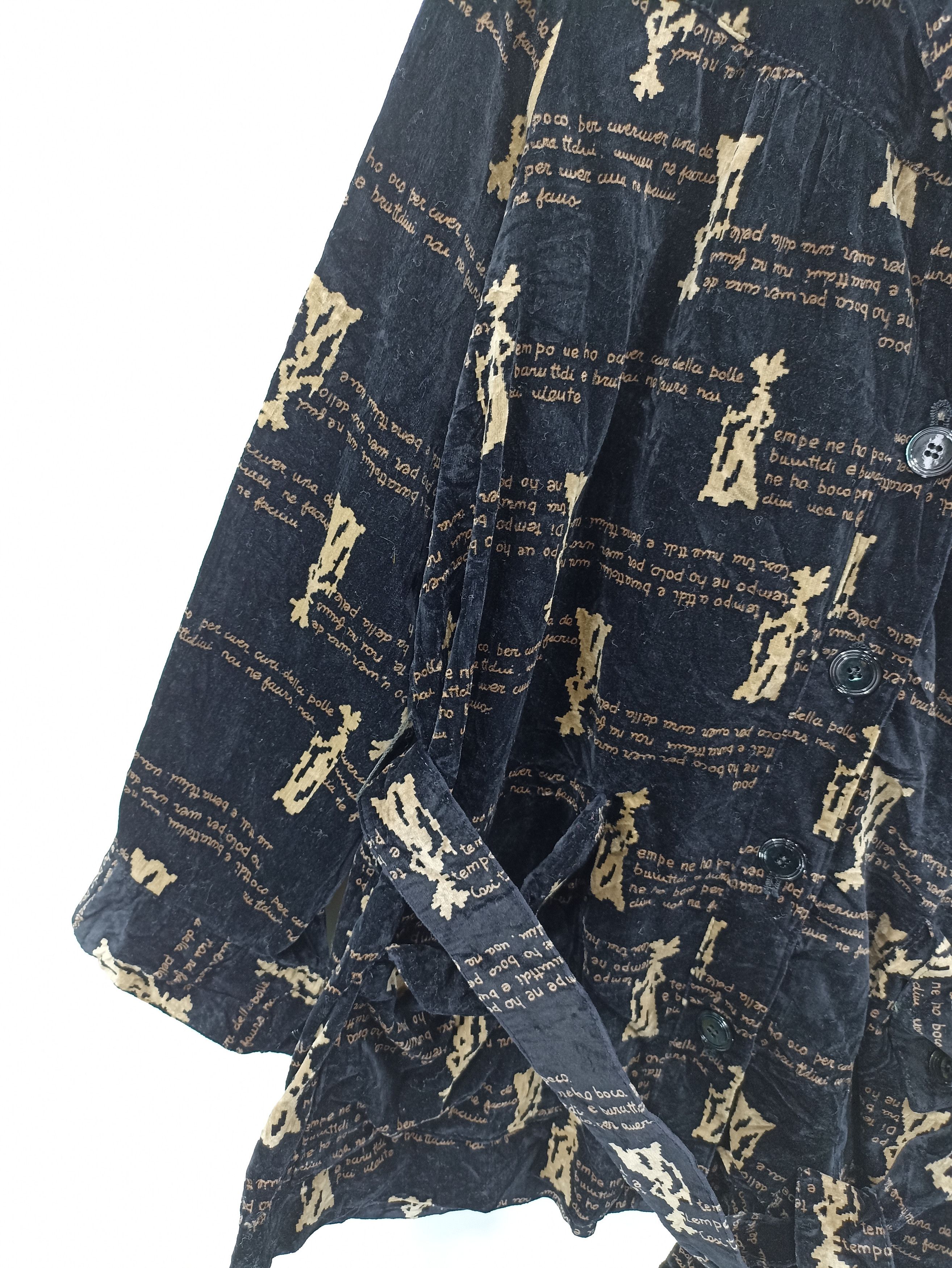Japanese Brand × Vintage Unknown Brand Full Print Jacket Size L / US 10 / IT 46 - 3 Thumbnail