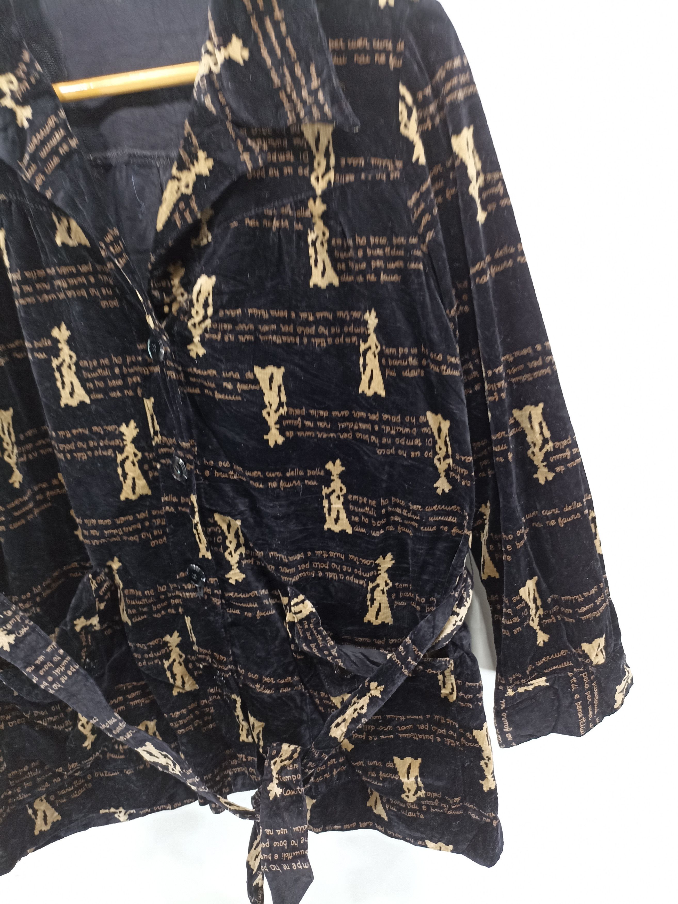 Japanese Brand × Vintage Unknown Brand Full Print Jacket Size L / US 10 / IT 46 - 2 Thumbnail