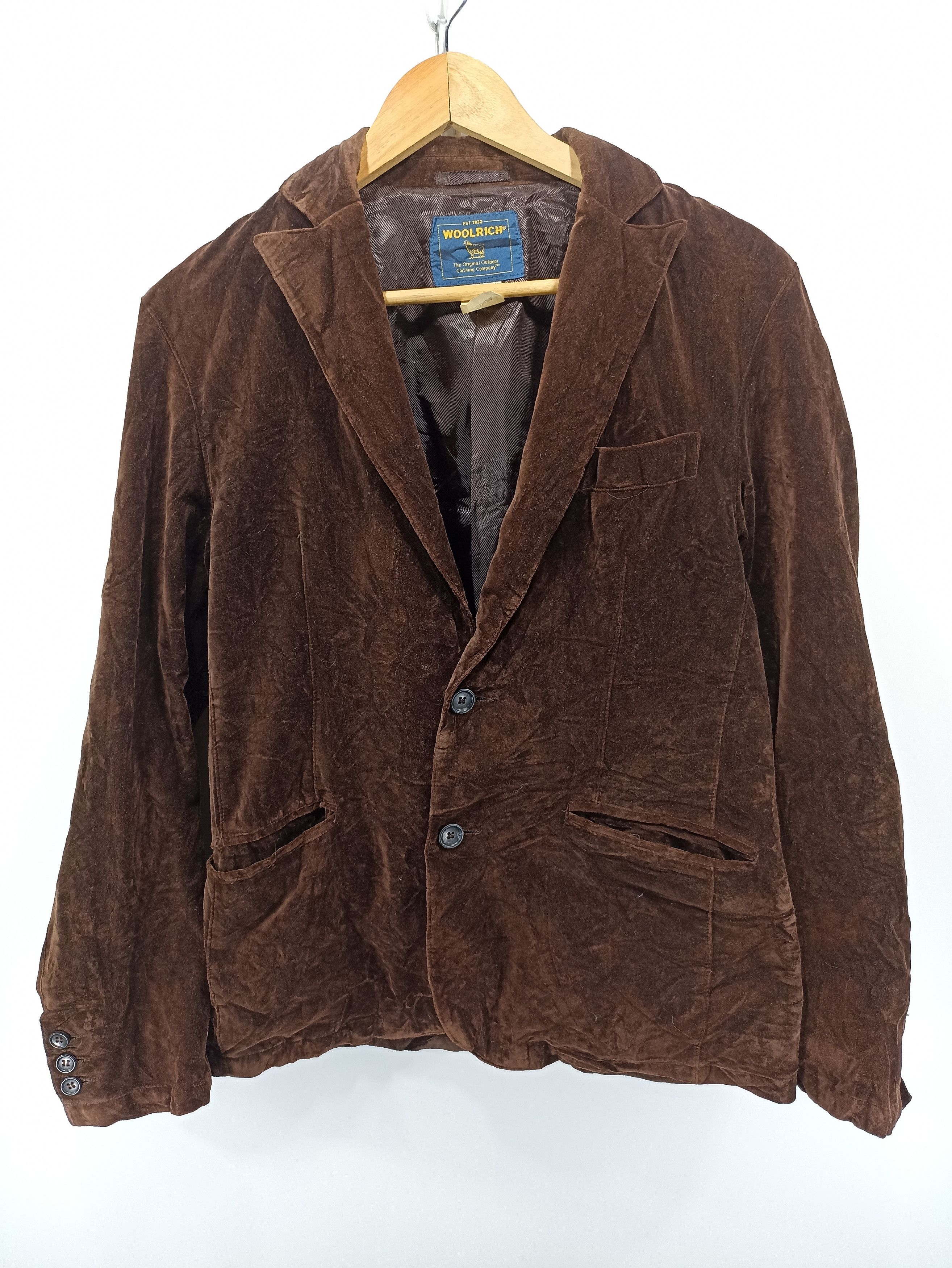 Velvet × Vintage × Woolrich Woolen Mills Vintage Woolrich Valvet Jacket Size US S / EU 44-46 / 1 - 1 Thumbnail