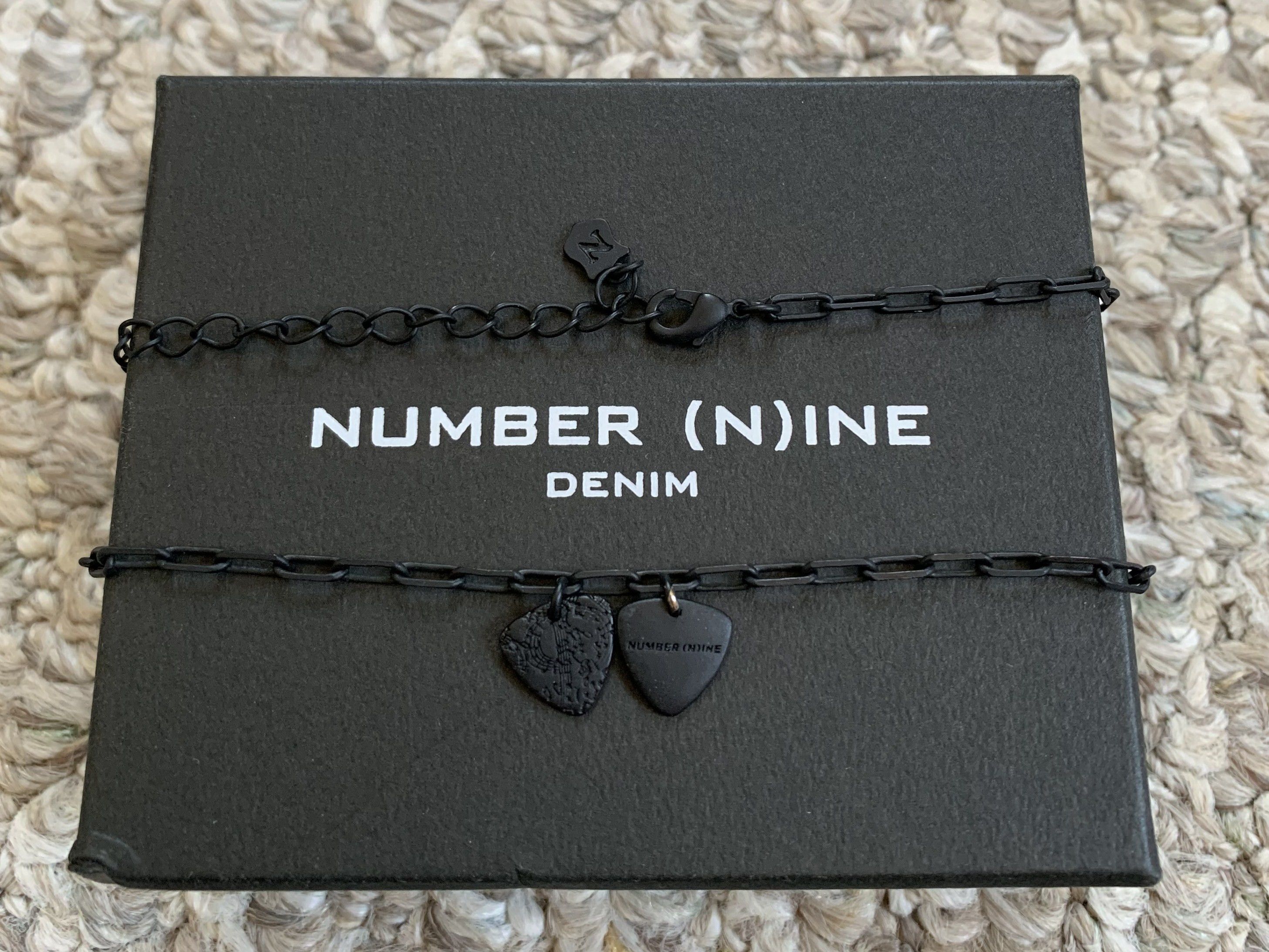 Number (N)ine Number (N)ine Guitar Picks Necklace + Box Size ONE SIZE - 2 Thumbnail