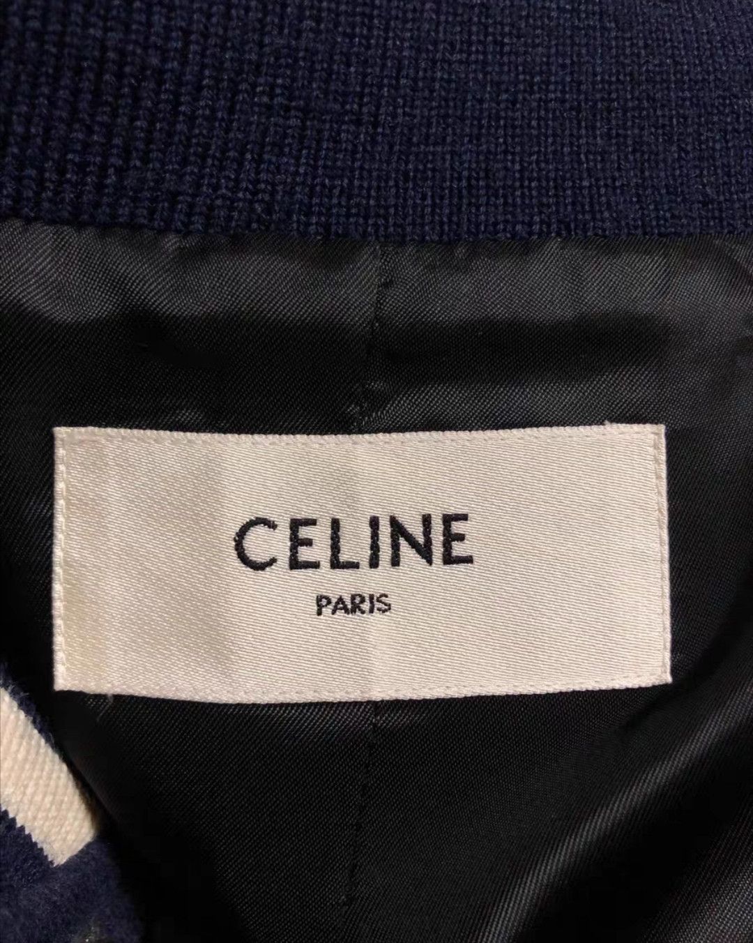 Celine Celine 21fw wool baseball jacket Size US XS / EU 42 / 0 - 4 Thumbnail
