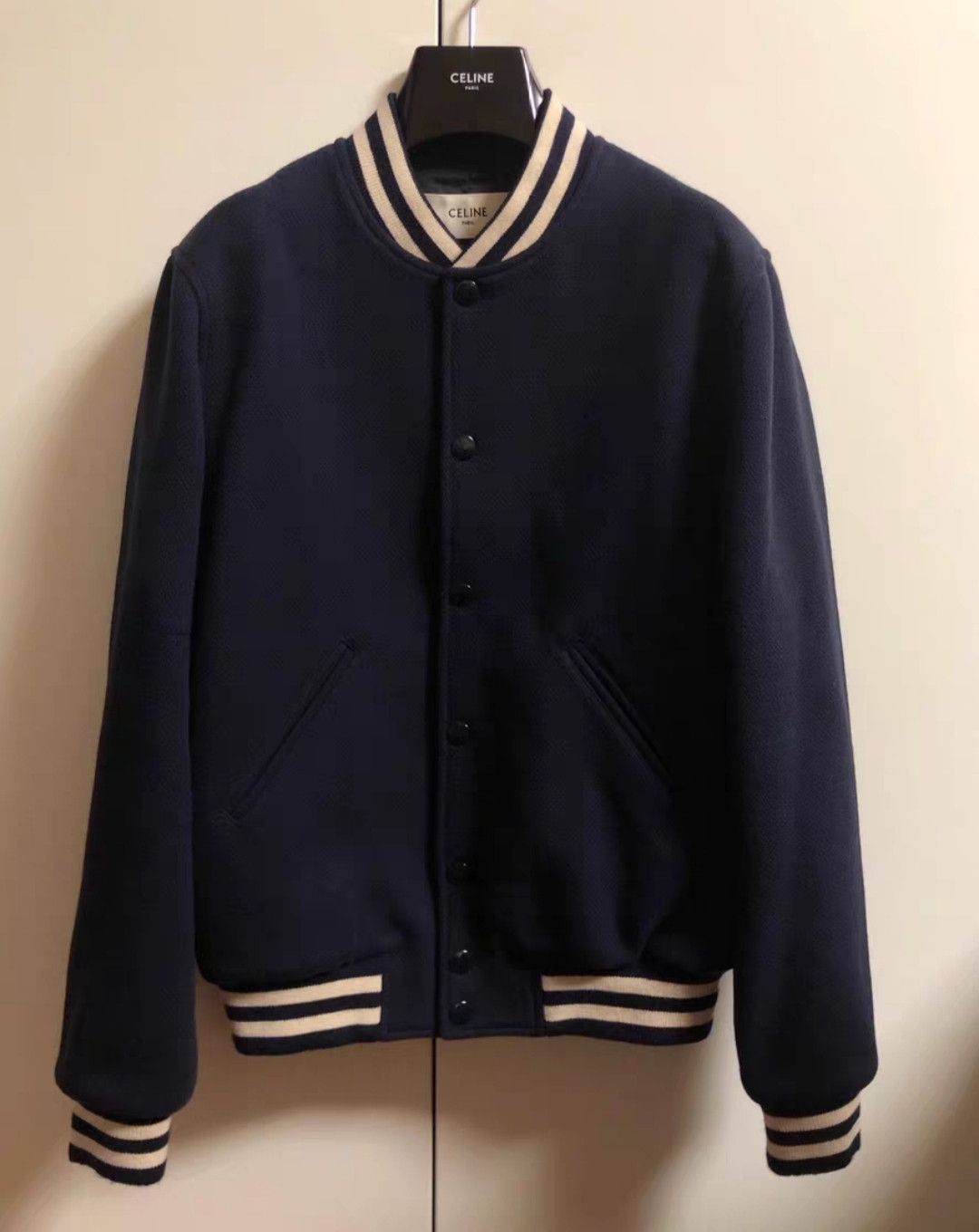 Celine Celine 21fw wool baseball jacket Size US XS / EU 42 / 0 - 3 Thumbnail