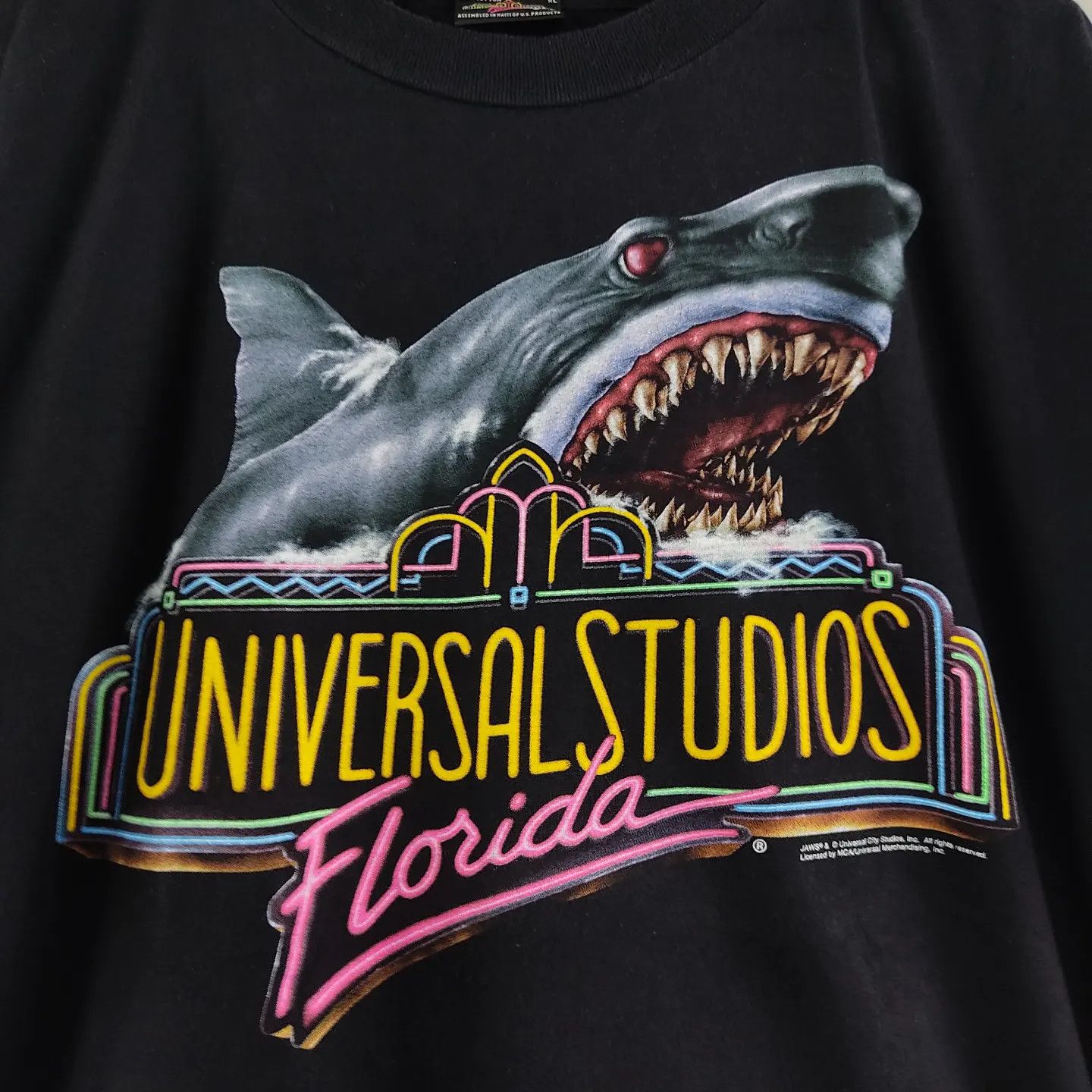 Universal Studios × Vintage 90's Jaws Universal Studios Promo tee Size US XL / EU 56 / 4 - 6 Thumbnail