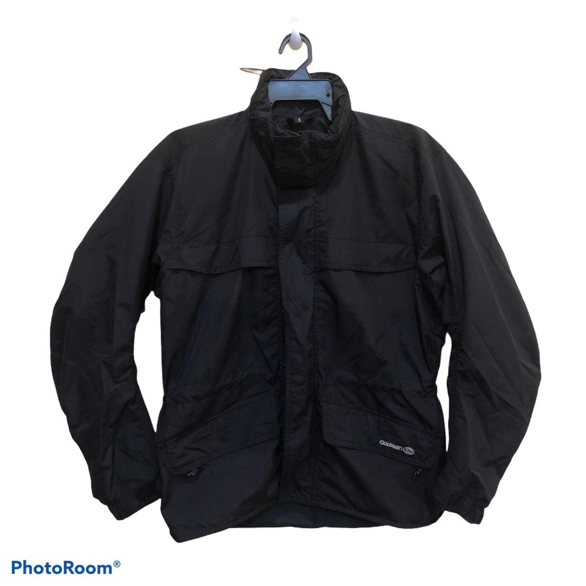 Goldwin GOLDWIN 0 double Cloth Hooded Coach Jacket Black | Grailed