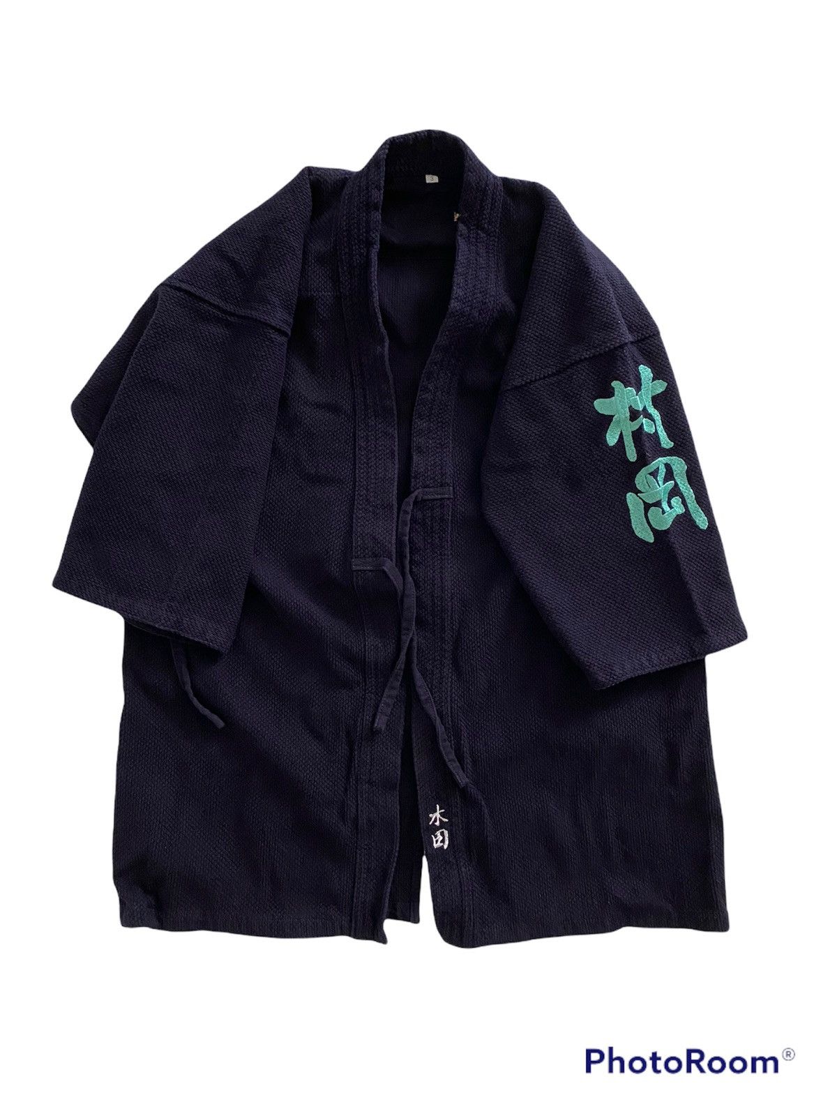 image of Blue Blue Japan Dyen Kimono Japan Indigo Style Visvim Kapital Design in Dark Camo (Size Large)