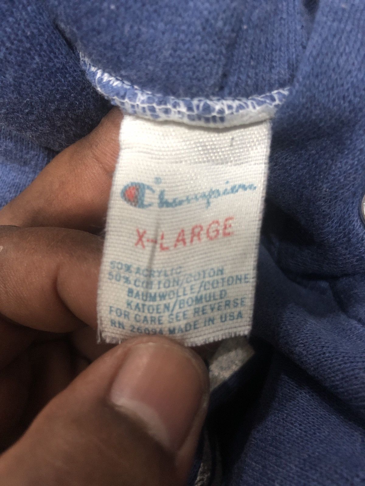 Champion × Vintage Vintage 80s CHAMPION hodie Monterey Bay Academy 50/50 Size US XL / EU 56 / 4 - 8 Thumbnail
