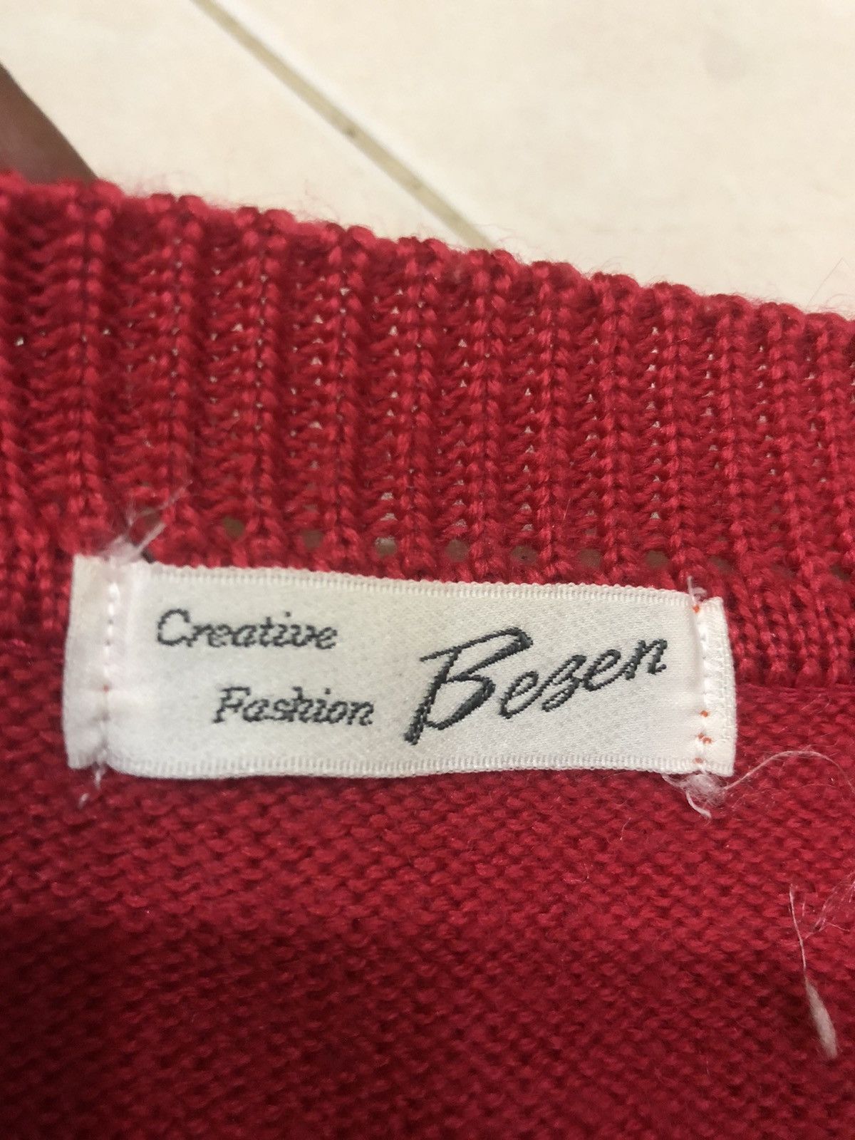 Homespun Knitwear × Japanese Brand × Other Vintage BEZEN COLLECTION knitwear made in Japan Size US M / EU 48-50 / 2 - 4 Thumbnail