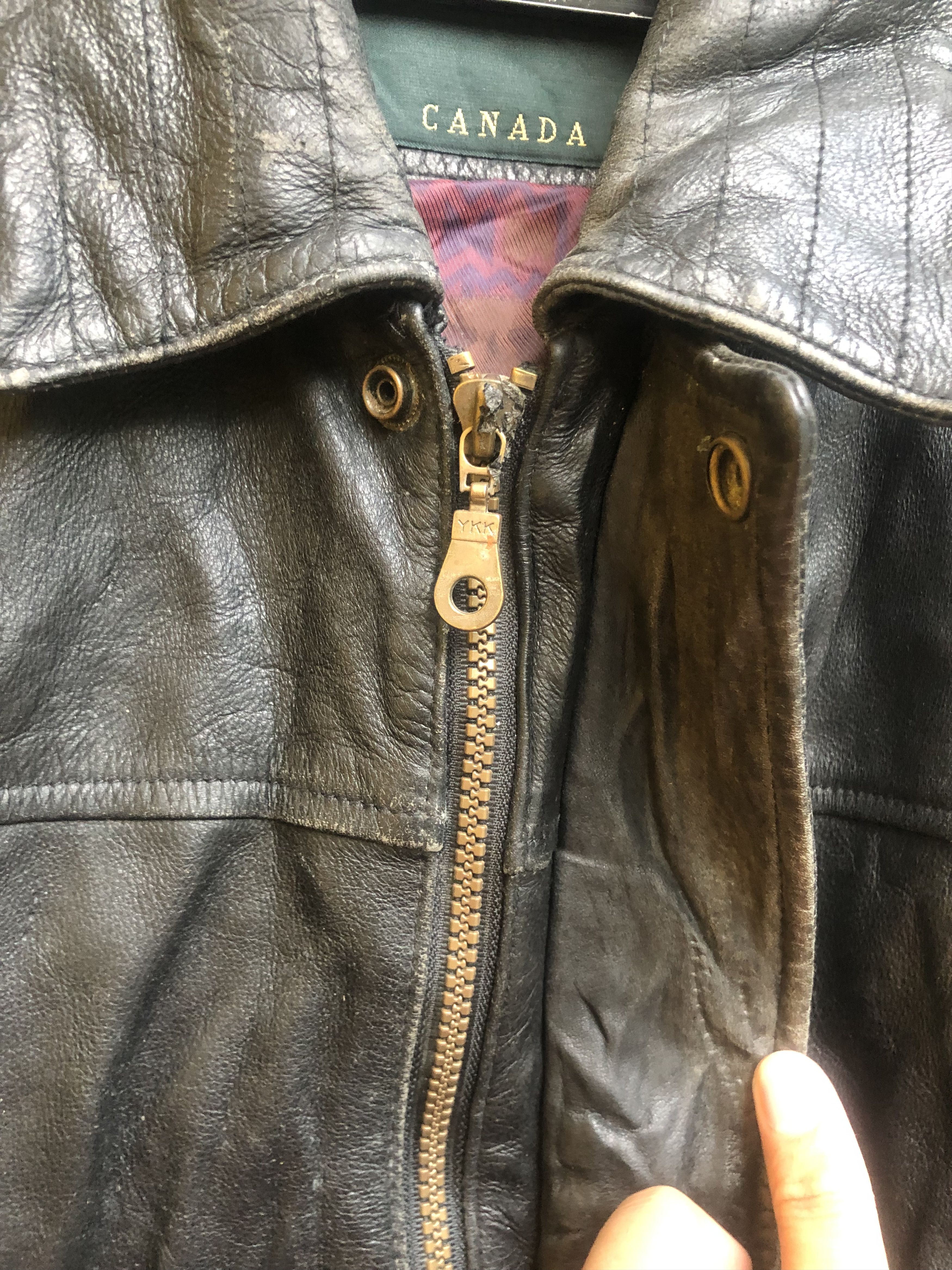 Danier × Japanese Brand × Vintage Vintage Danier Designed Fashion Style Leather Jacket Size US L / EU 52-54 / 3 - 10 Thumbnail