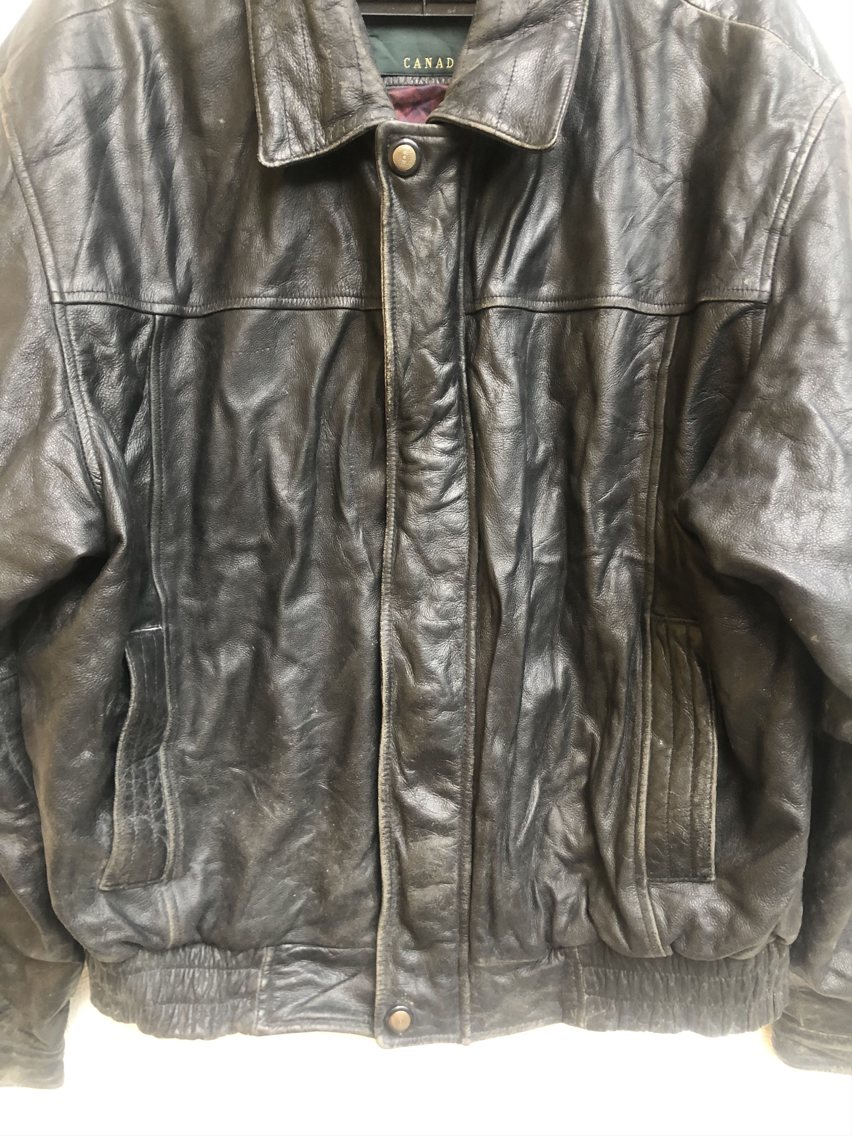 Danier × Japanese Brand × Vintage Vintage Danier Designed Fashion Style Leather Jacket Size US L / EU 52-54 / 3 - 4 Thumbnail