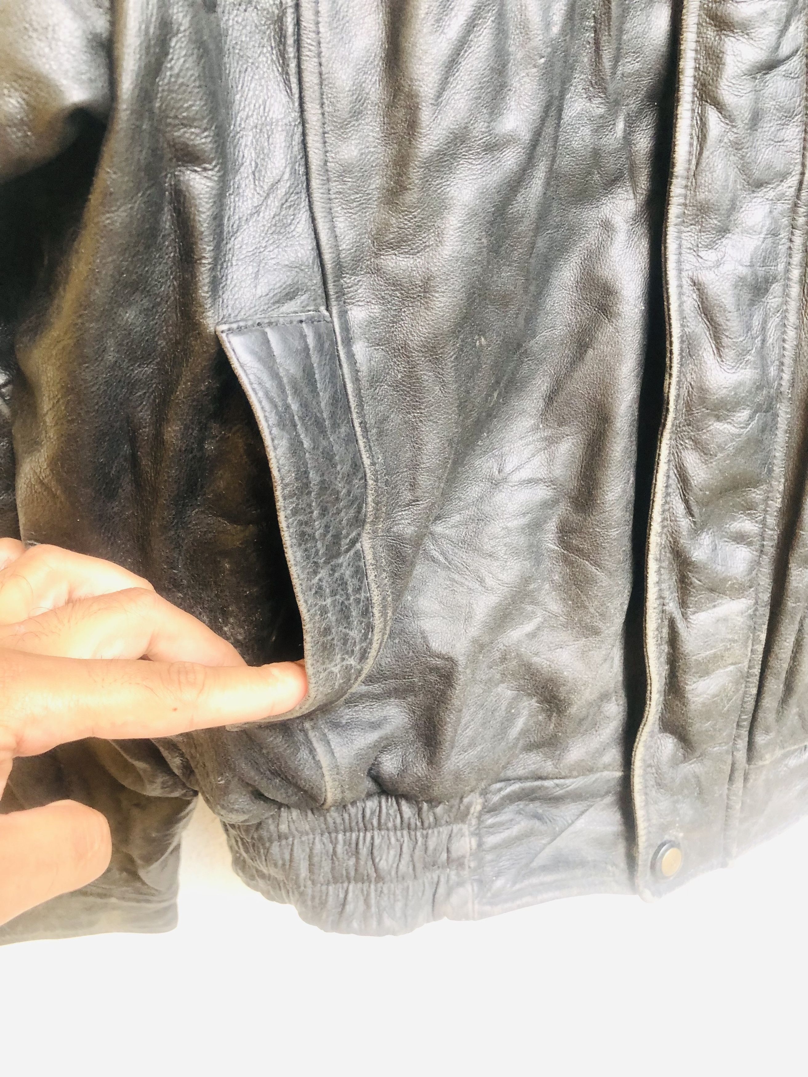 Danier × Japanese Brand × Vintage Vintage Danier Designed Fashion Style Leather Jacket Size US L / EU 52-54 / 3 - 7 Thumbnail