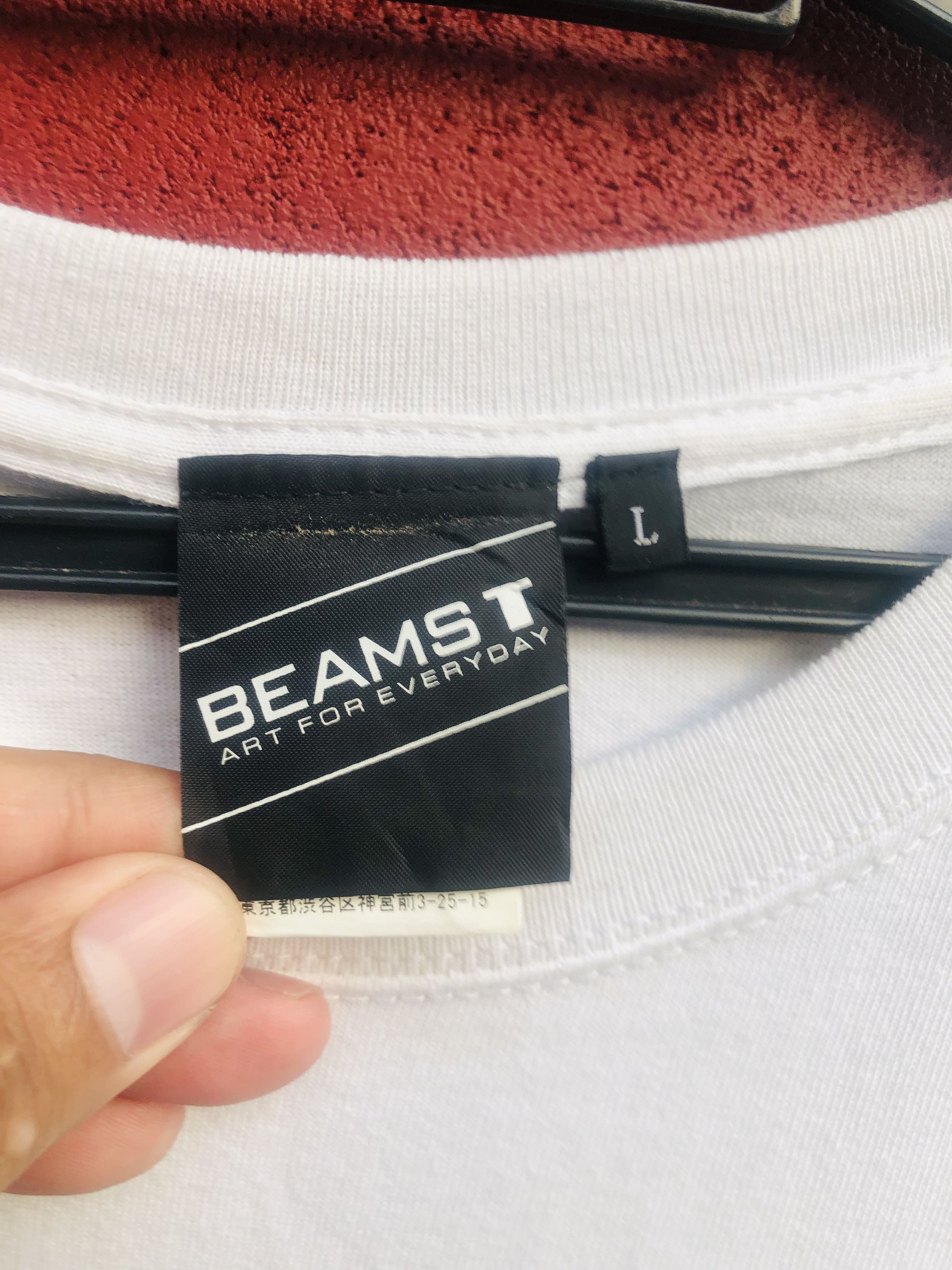 Beams Plus × Japanese Brand × Vintage Vintage Beams Japanese Designed Fashion Style Shirt Size US L / EU 52-54 / 3 - 6 Thumbnail