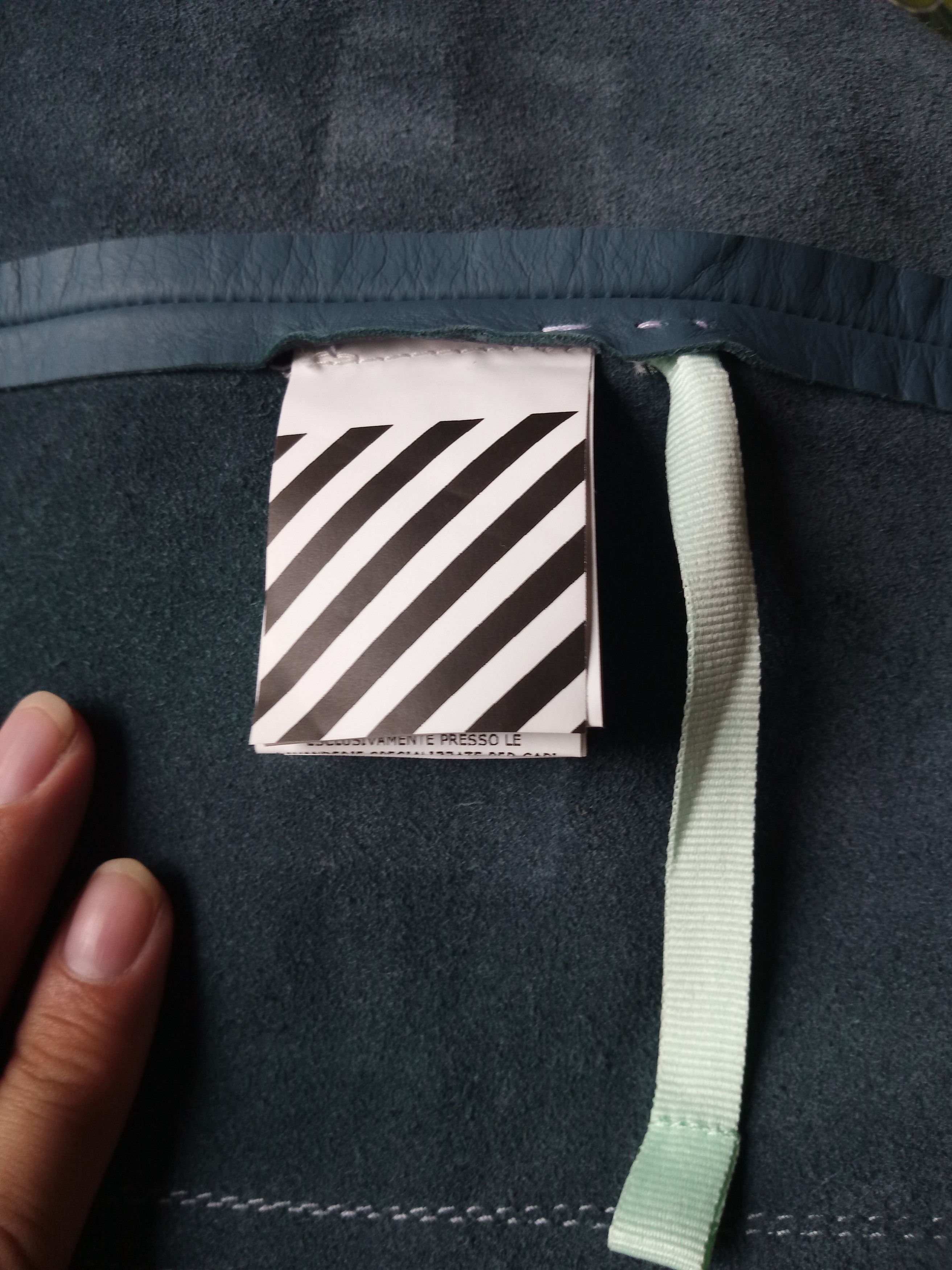 Off-White Off-White F&F 1 out of 2 FW17/18 Denim Leather jacket Size US XL / EU 56 / 4 - 18 Thumbnail