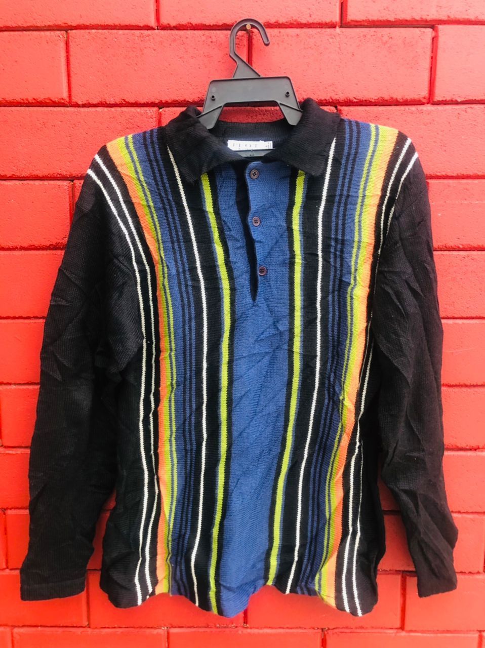 Japanese Brand × Vintage Vintage Plot Knitwear Japanese Designer Fashion Style Size US M / EU 48-50 / 2 - 1 Thumbnail