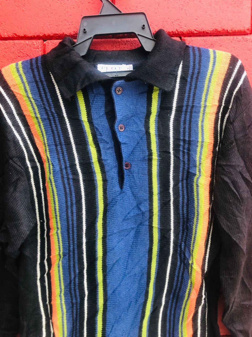 Japanese Brand × Vintage Vintage Plot Knitwear Japanese Designer Fashion Style Size US M / EU 48-50 / 2 - 3 Thumbnail