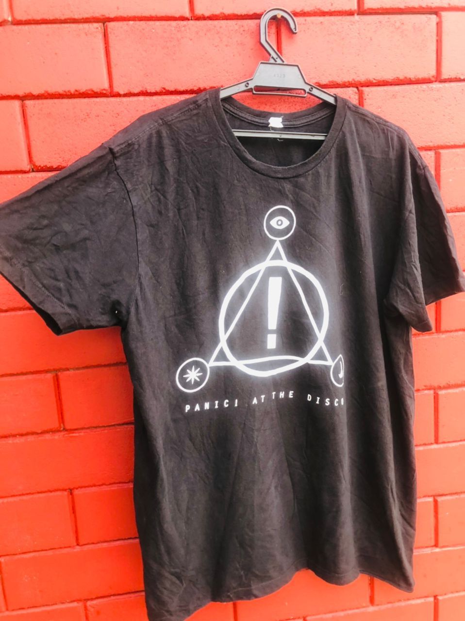 Japanese Brand × Vintage Panic! At The Disco Band Music Black Streetwear Style Shirt Size US L / EU 52-54 / 3 - 3 Thumbnail