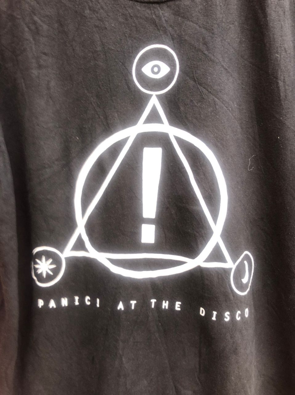 Japanese Brand × Vintage Panic! At The Disco Band Music Black Streetwear Style Shirt Size US L / EU 52-54 / 3 - 4 Thumbnail