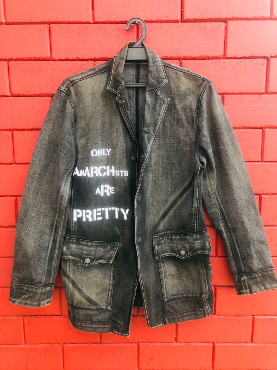 Vintage Levis Japanese Designer Fashion Style Jacket