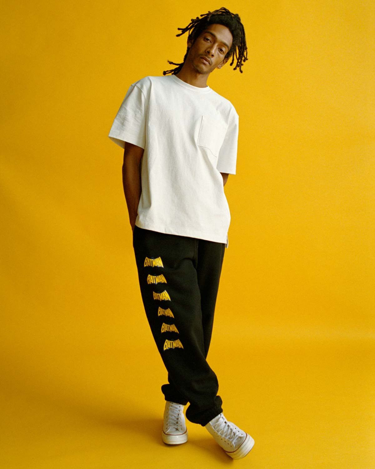 Noah FW20 Noah x Batman Sweatpants - L Size US 33 - 1 Thumbnail