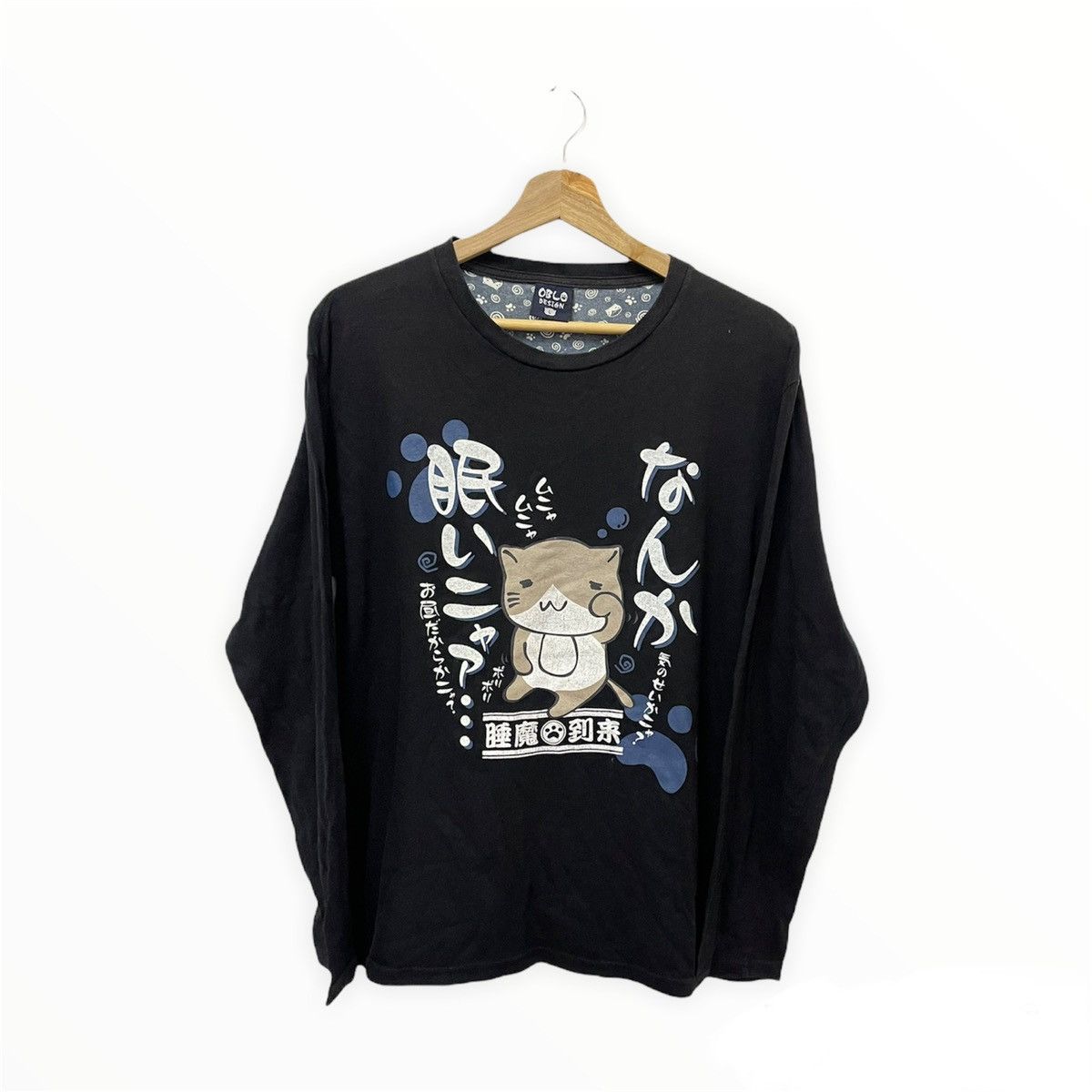 Cartoon Network × Vintage Vintage Oblo Design Japan Longsleeve Big Logo Size US M / EU 48-50 / 2 - 1 Thumbnail