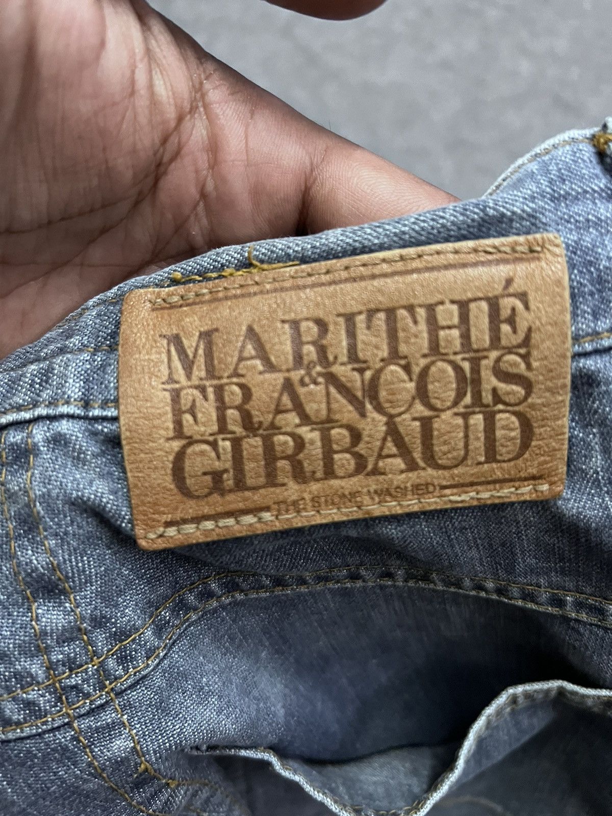 Japanese Brand × Marithe + Francois Girbaud MFG DISTRESSED DENIM PANT Size US 28 / EU 44 - 7 Thumbnail