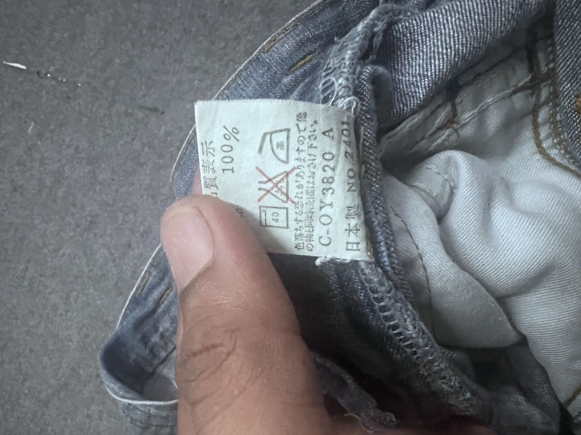Japanese Brand × Marithe + Francois Girbaud MFG DISTRESSED DENIM PANT Size US 28 / EU 44 - 10 Thumbnail