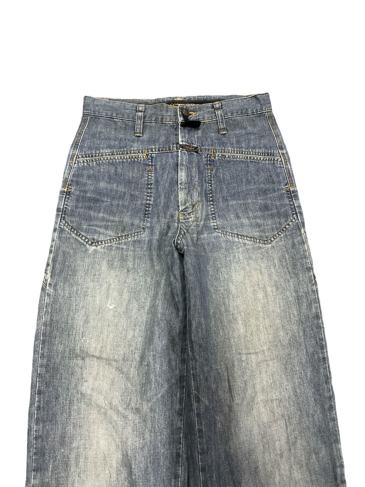 Japanese Brand × Marithe + Francois Girbaud MFG DISTRESSED DENIM PANT Size US 28 / EU 44 - 2 Thumbnail