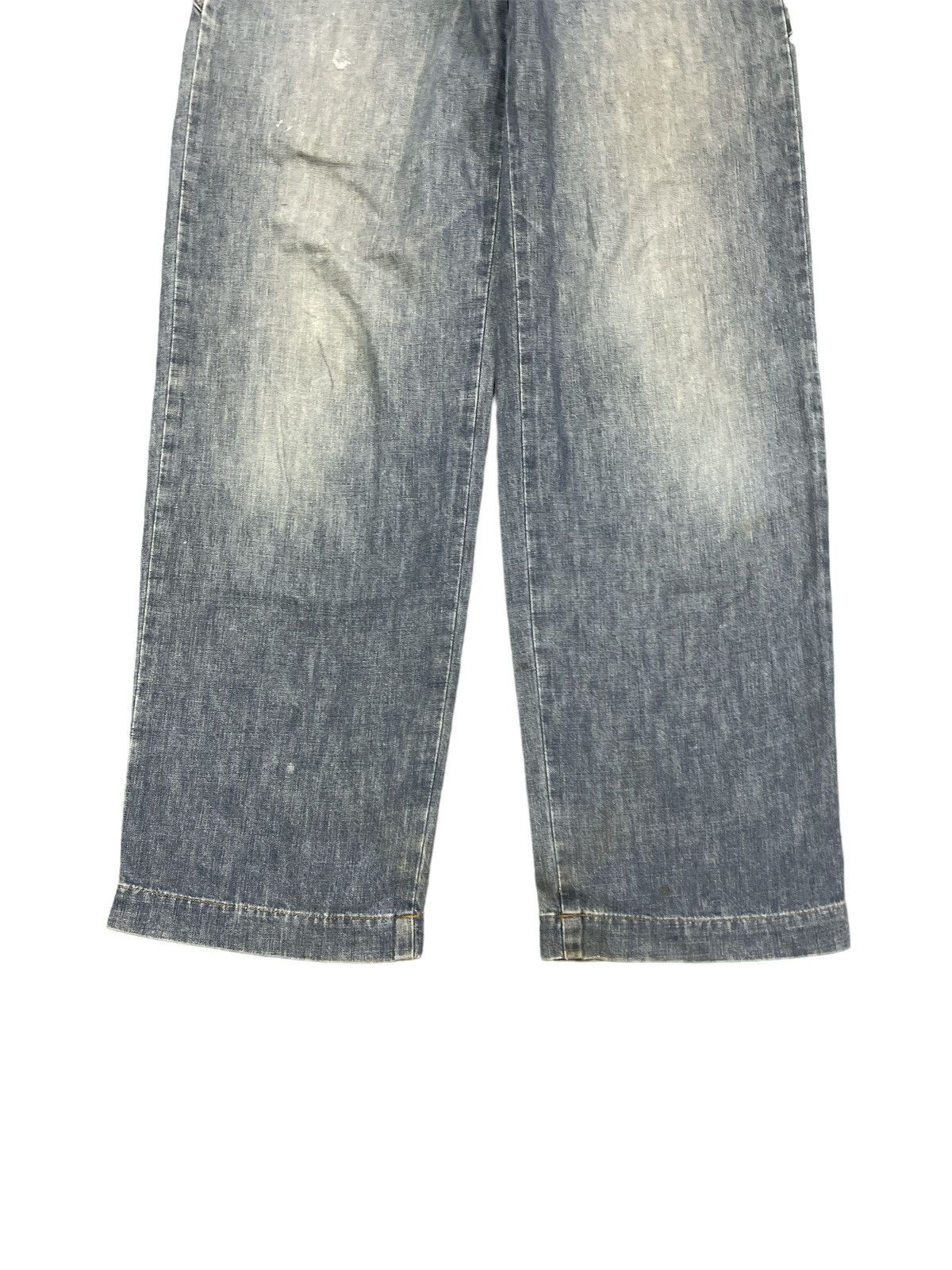 Japanese Brand × Marithe + Francois Girbaud MFG DISTRESSED DENIM PANT Size US 28 / EU 44 - 3 Thumbnail