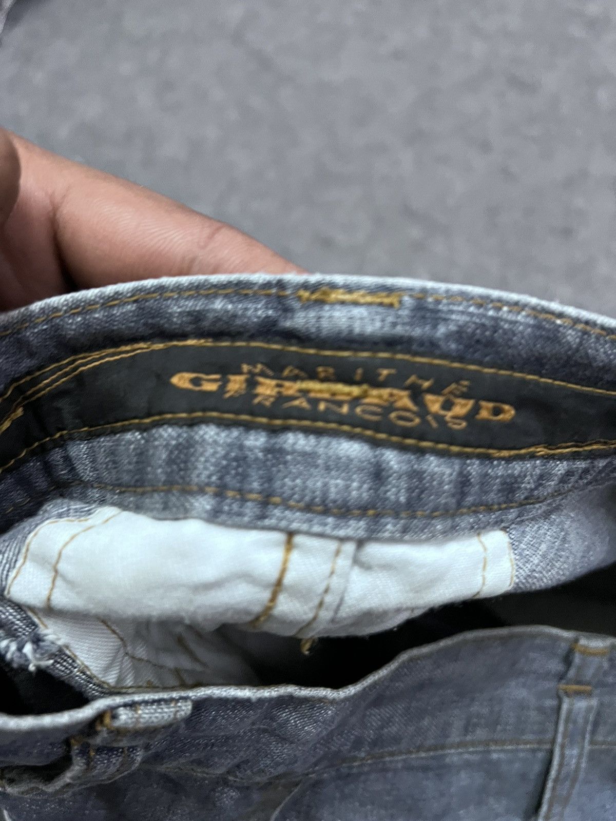 Japanese Brand × Marithe + Francois Girbaud MFG DISTRESSED DENIM PANT Size US 28 / EU 44 - 9 Thumbnail