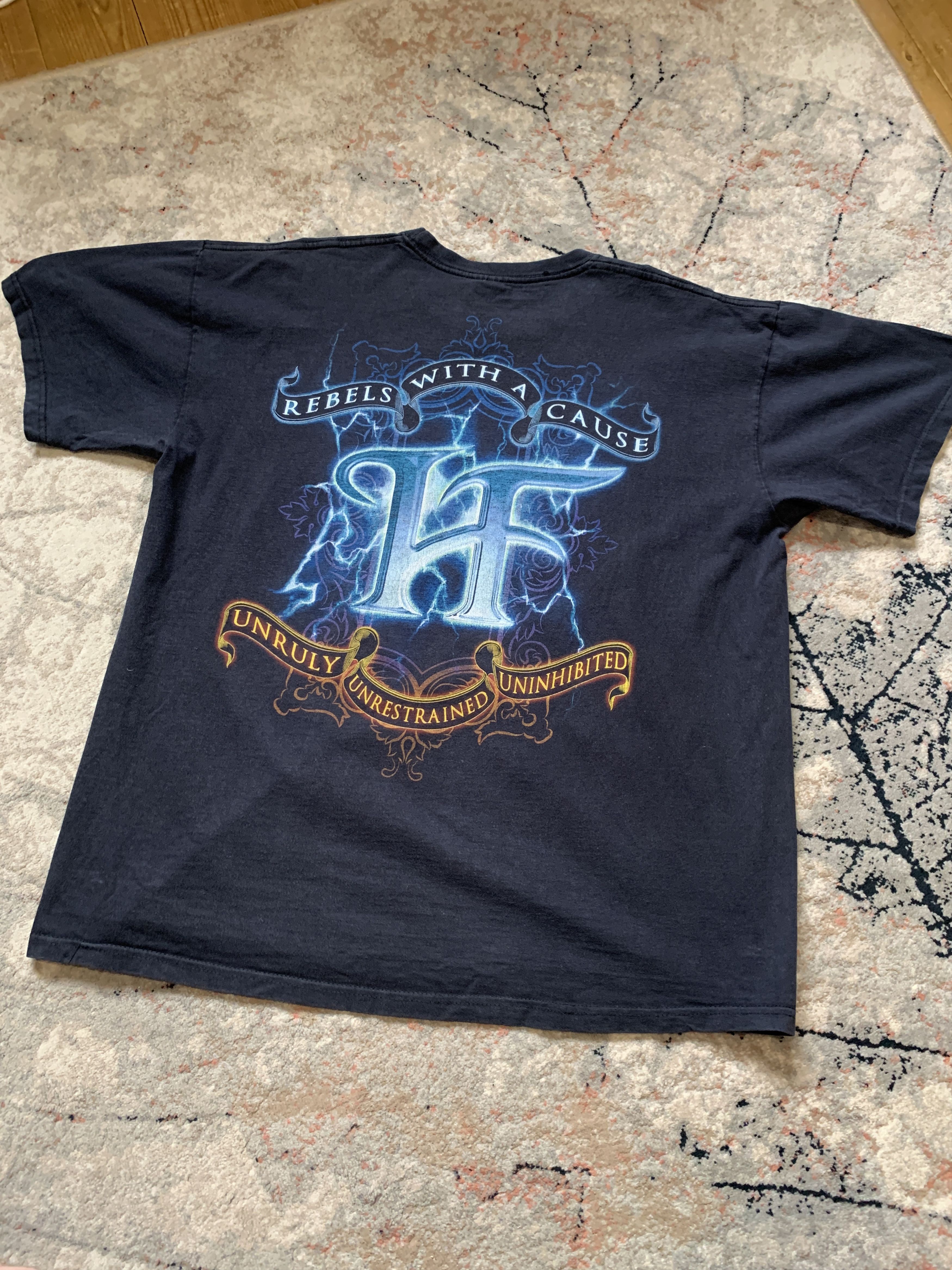 Band Tees × Vintage Hammer Fall Rebels With A Cause Tee Size US XL / EU 56 / 4 - 7 Thumbnail