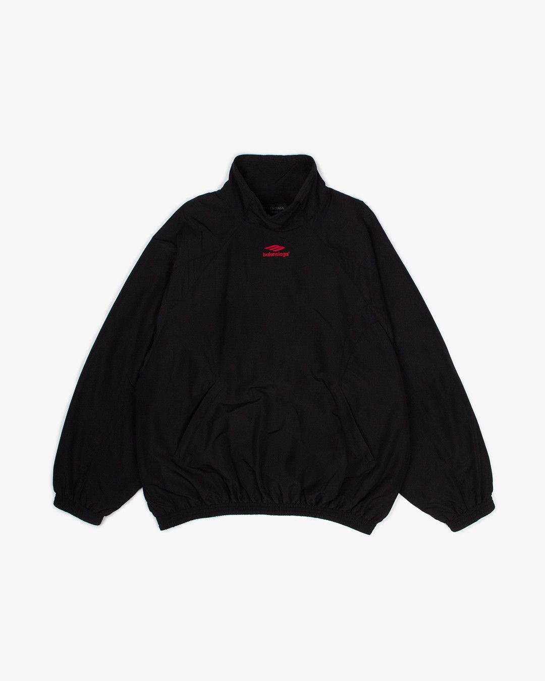 Balenciaga BALENCIAGA AW22 3B LOGO PULLOVER TRACK JACKET Size US L / EU 52-54 / 3 - 1 Thumbnail
