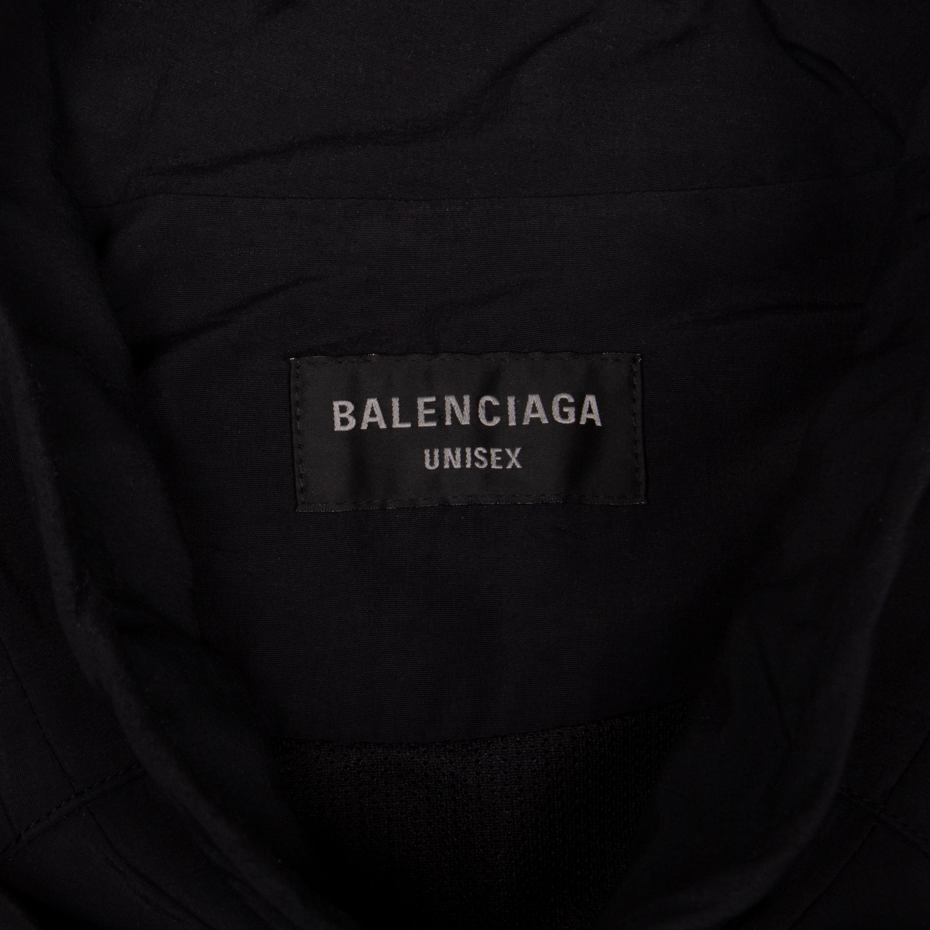 Balenciaga BALENCIAGA AW22 3B LOGO PULLOVER TRACK JACKET Size US L / EU 52-54 / 3 - 5 Thumbnail